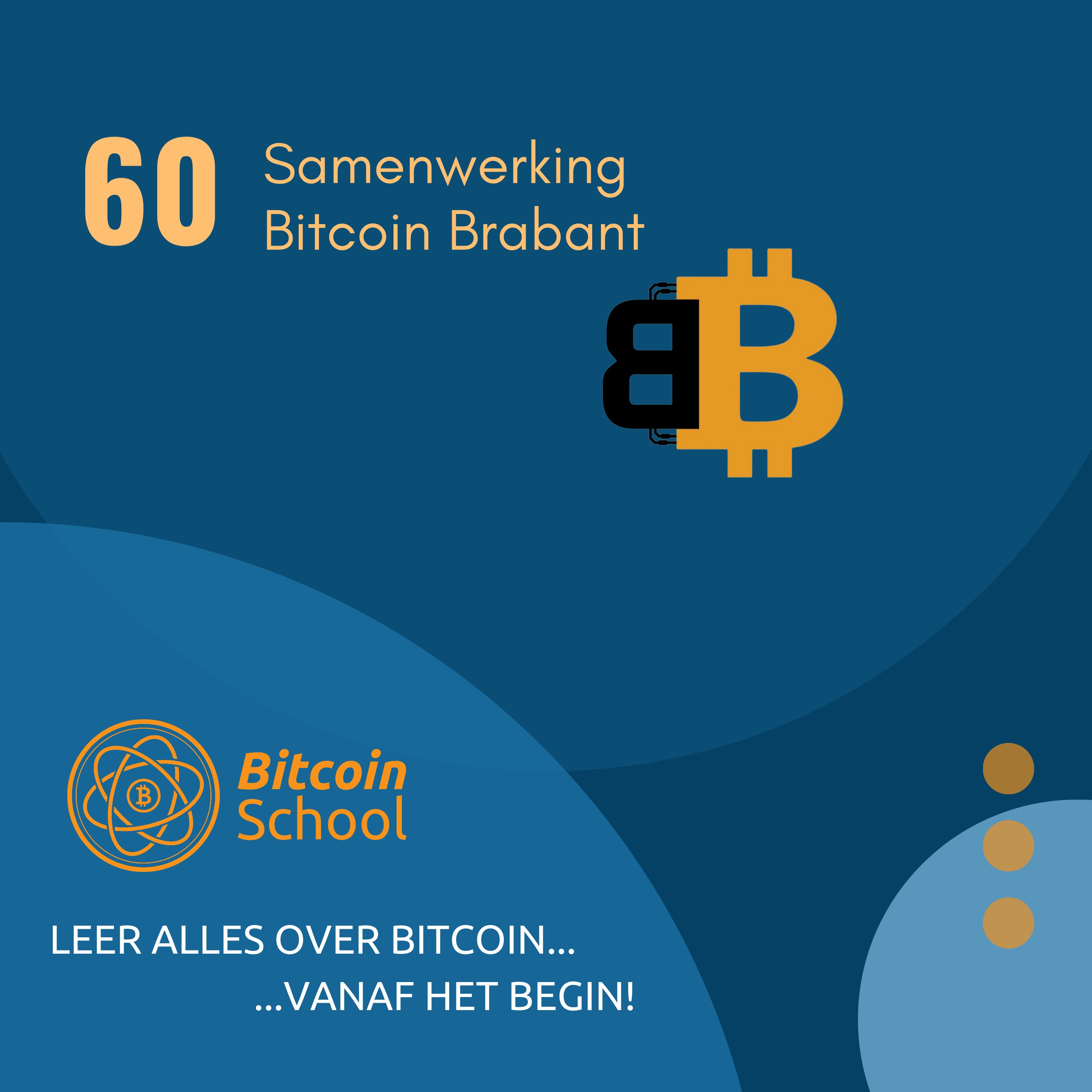 Les 60 - Samenwerking met Bitcoin Brabant