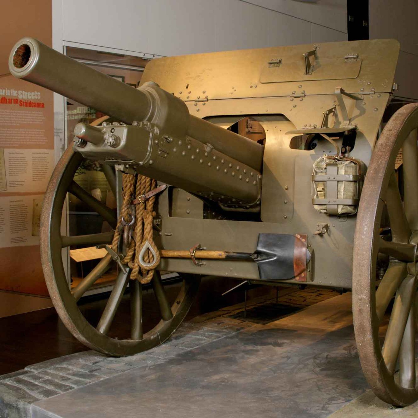 [THE HISTORY SHOW] Rediscovery of a Four Courts Field Gun