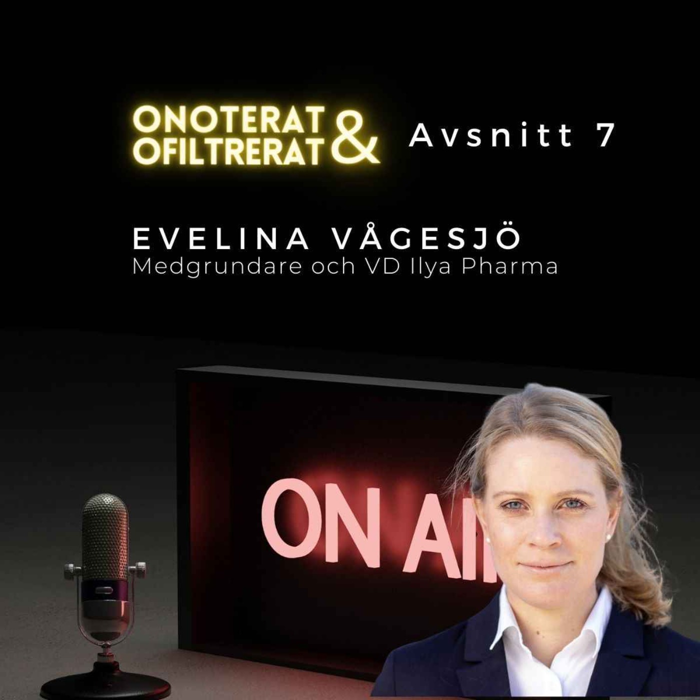 cover art for Evelina Vågesjö - medgrundare och VD på Ilya Pharma