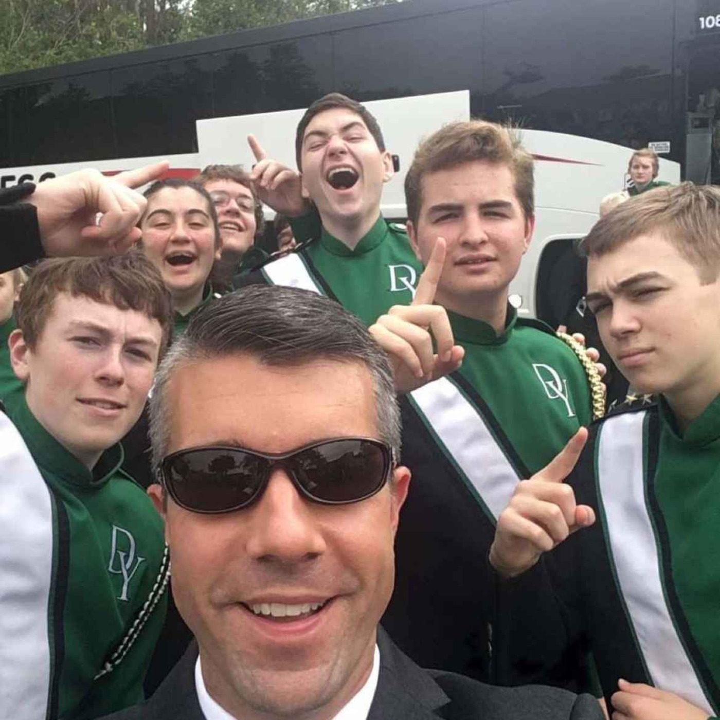 Episode  9 - Alex Pendleton - Director of a top Marching Band discusses teaching, budget, staffing and show design