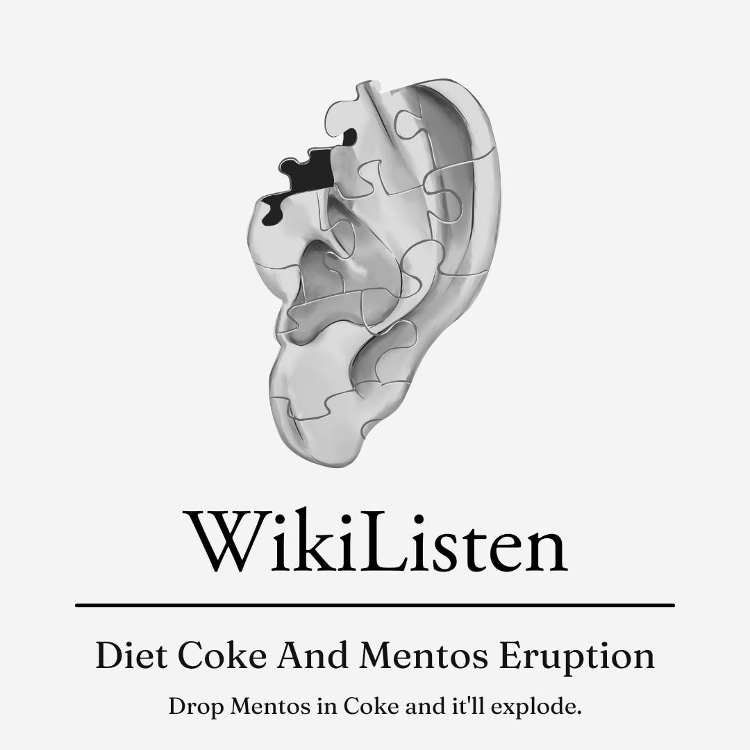 cover art for Diet Coke And Mentos Eruption