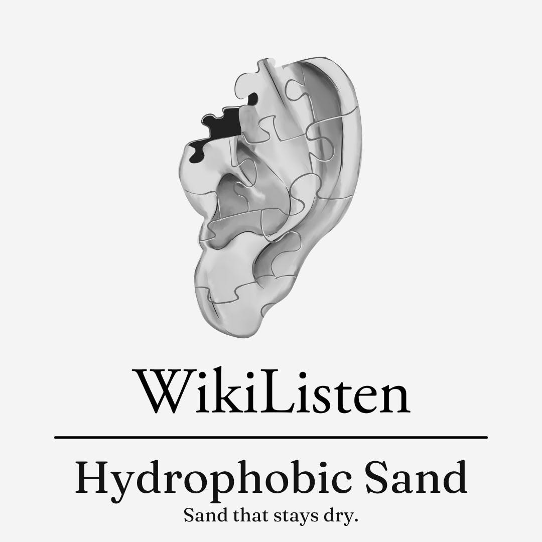 Hydrophobic Sand