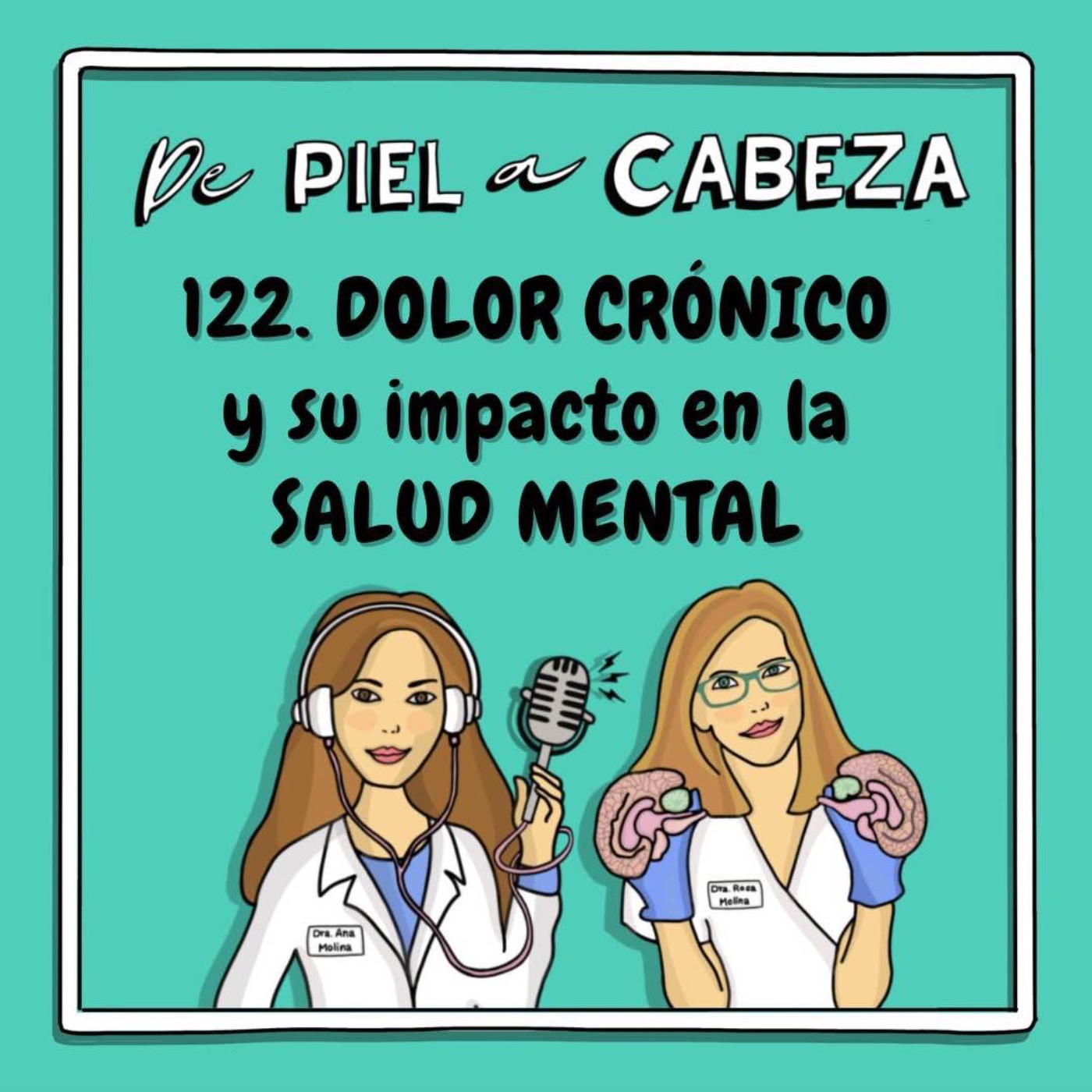 cover art for 122. DOLOR CRÓNICO y su impacto en la SALUD MENTAL, con el Psiquiatra Martín Vargas. 
