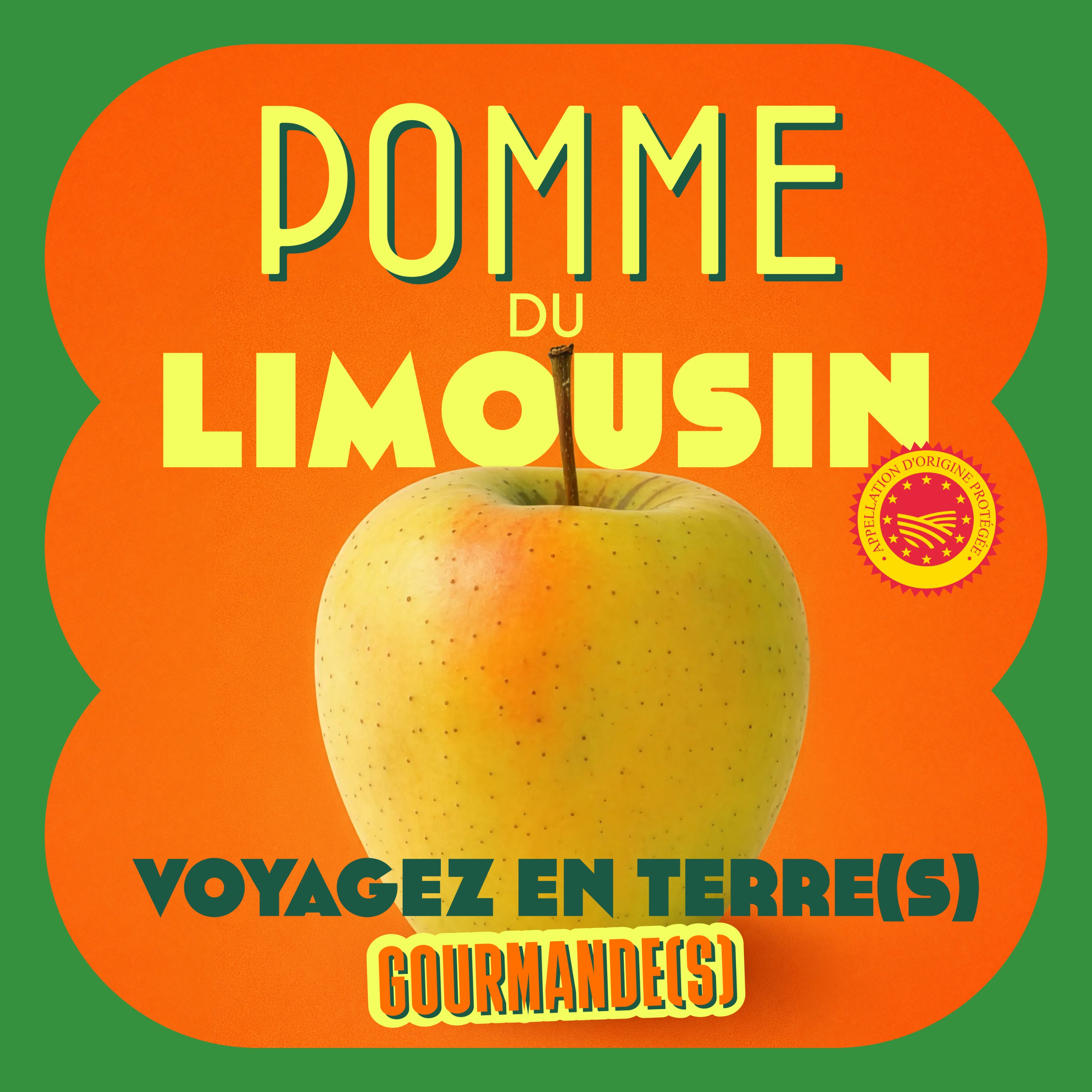 Voyagez en Terre(s) Gourmande(s)  - Episode 15: la pomme du Limousin AOC-AOP episode artwork