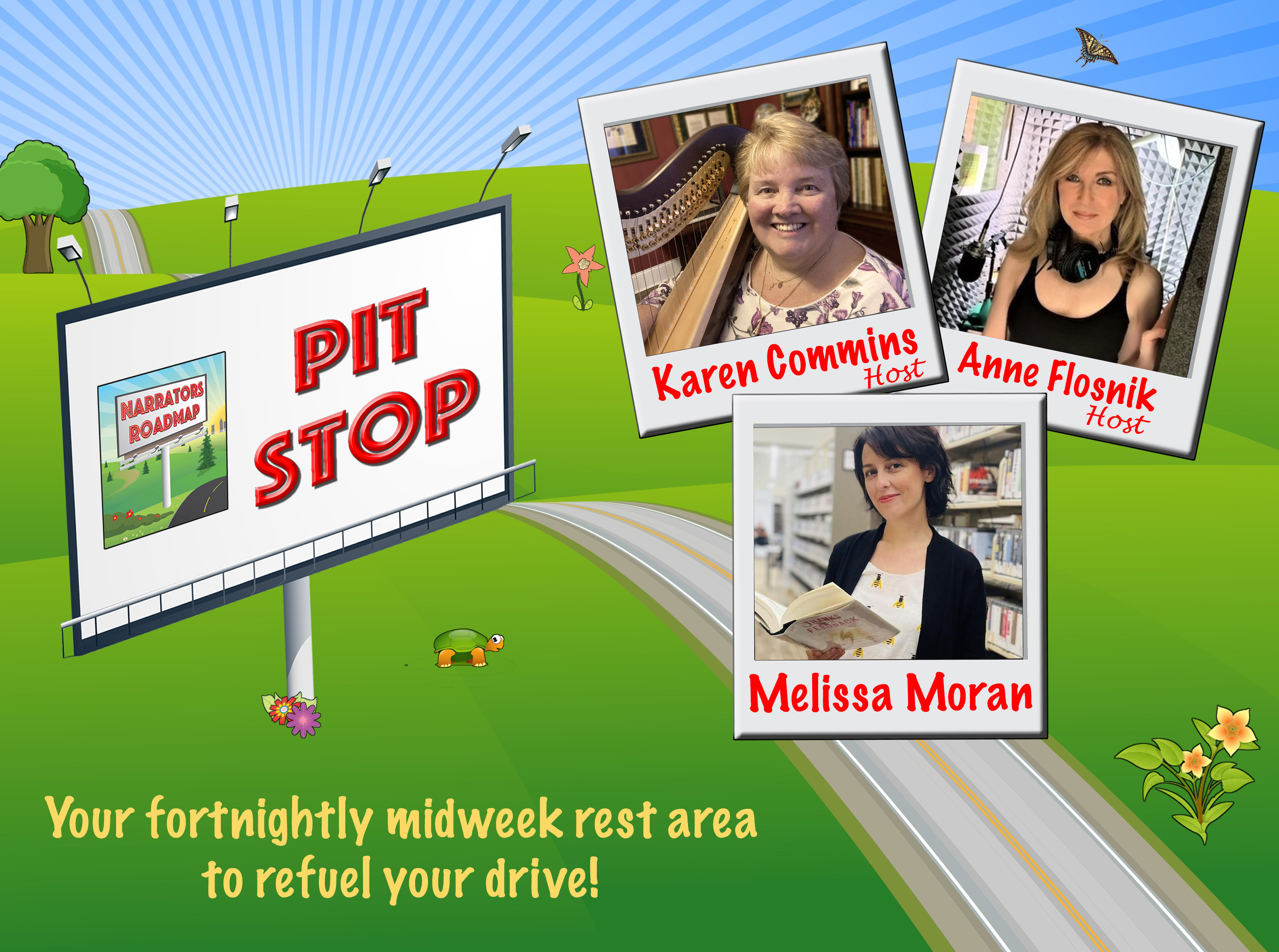 Narrators Roadmap Pit Stop