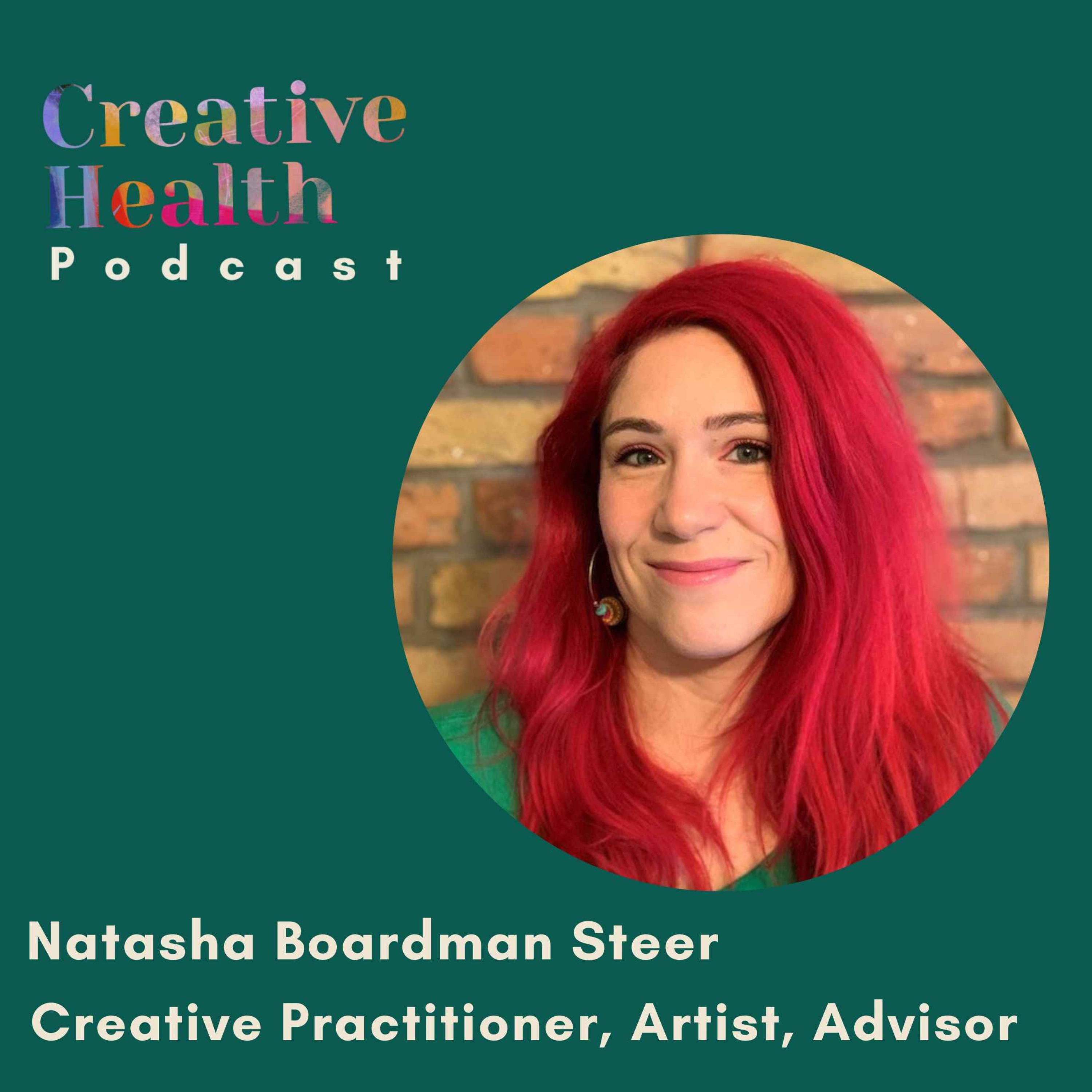 cover art for Natasha Boardman-Steer on community arts, working in the voluntary sector and her personal journey 