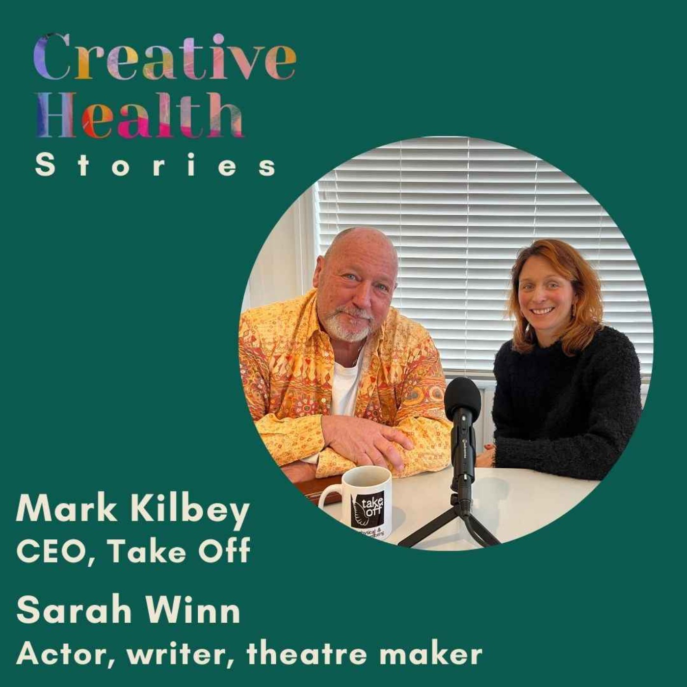 cover art for Mark Kilbey & Sarah Winn on male mental health and verbatim theatre