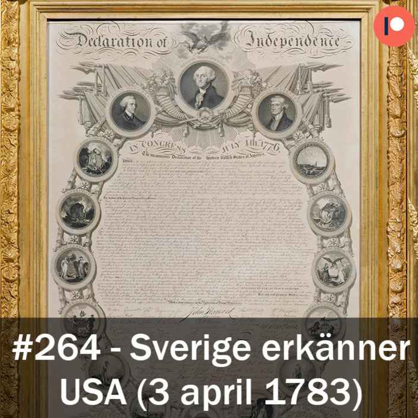 264. Sverige erkänner USA (3 april 1783) episode artwork