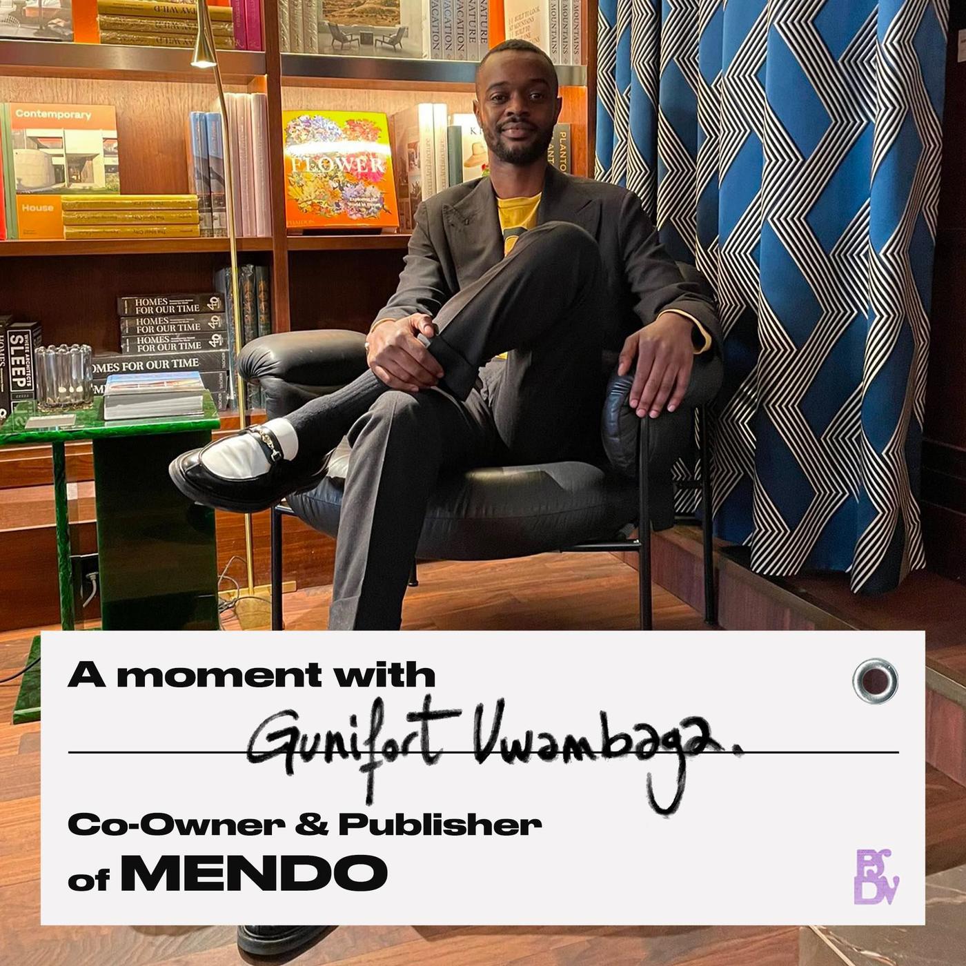 Gunifort Uwambaga - Co-Founder & Publisher of MENDO