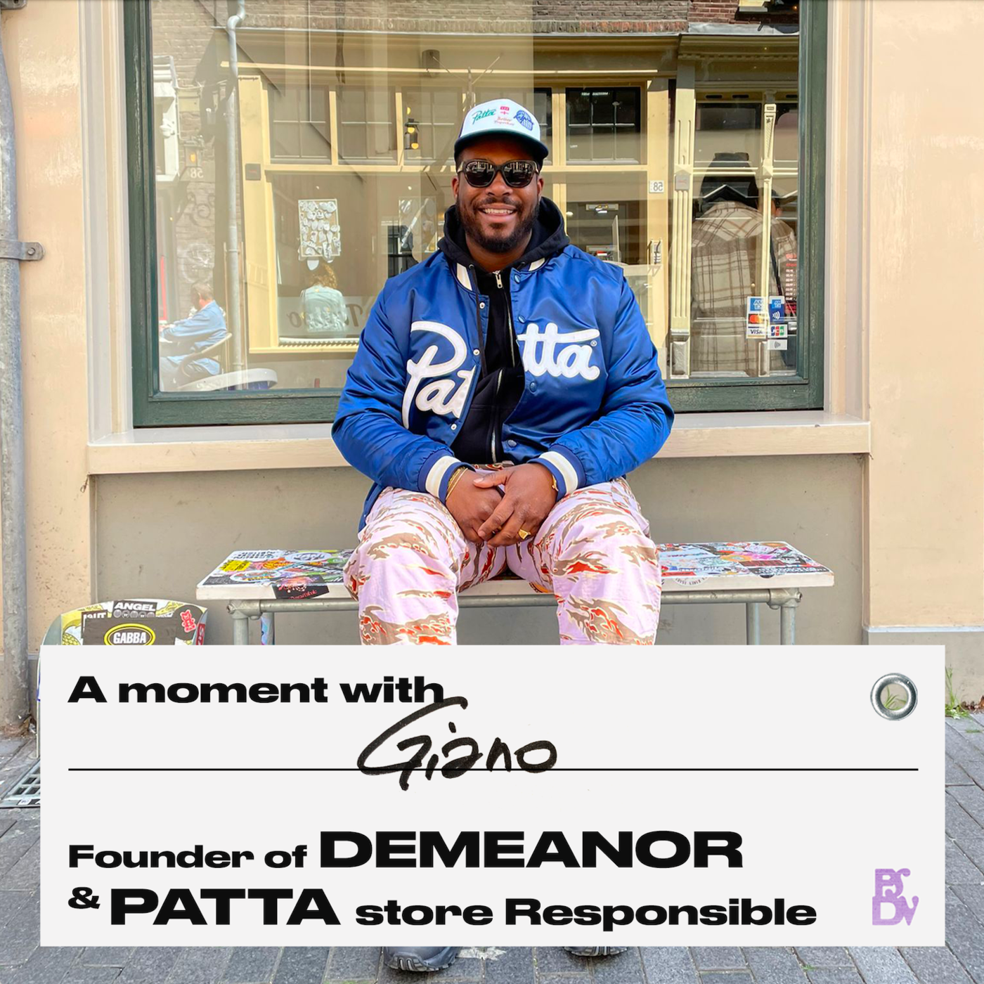 Giano - Founder of The Demeanor & Long time Family Member of the Patta Crew