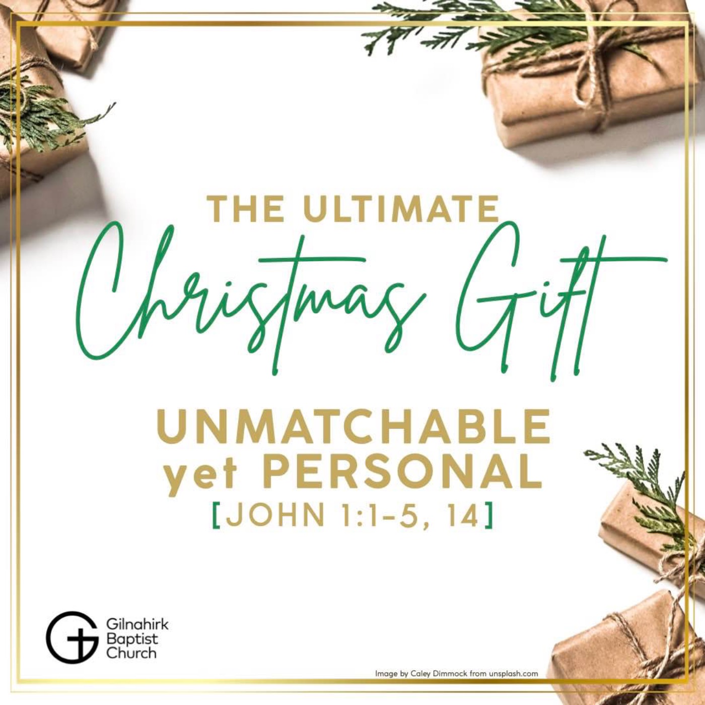 [Ultimate Gift] #4 - Unmatchable yet Personal (John 1:1-5, 14) episode artwork
