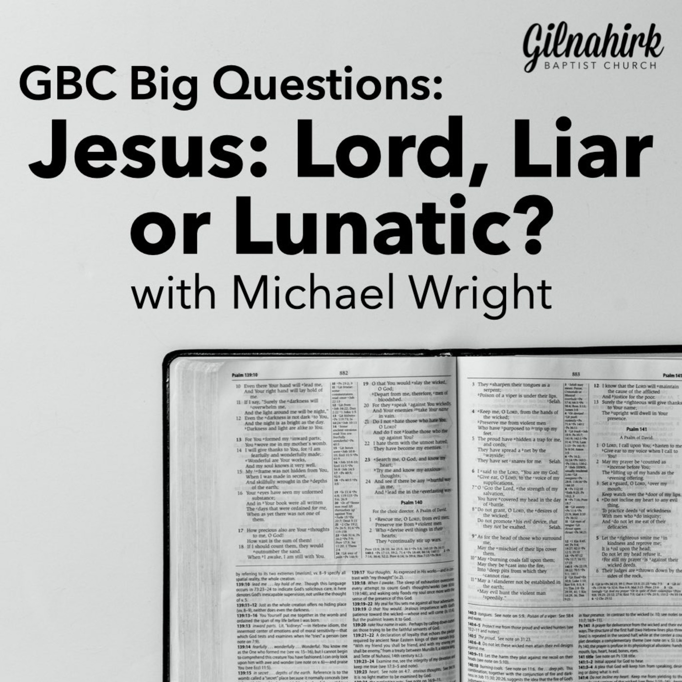 Big Questions #3 - Jesus: Lord, Liar or Lunatic episode artwork
