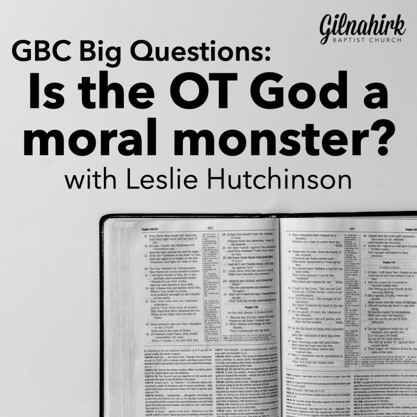Big Questions #2 - Is the God of the OT a Moral Monster episode artwork