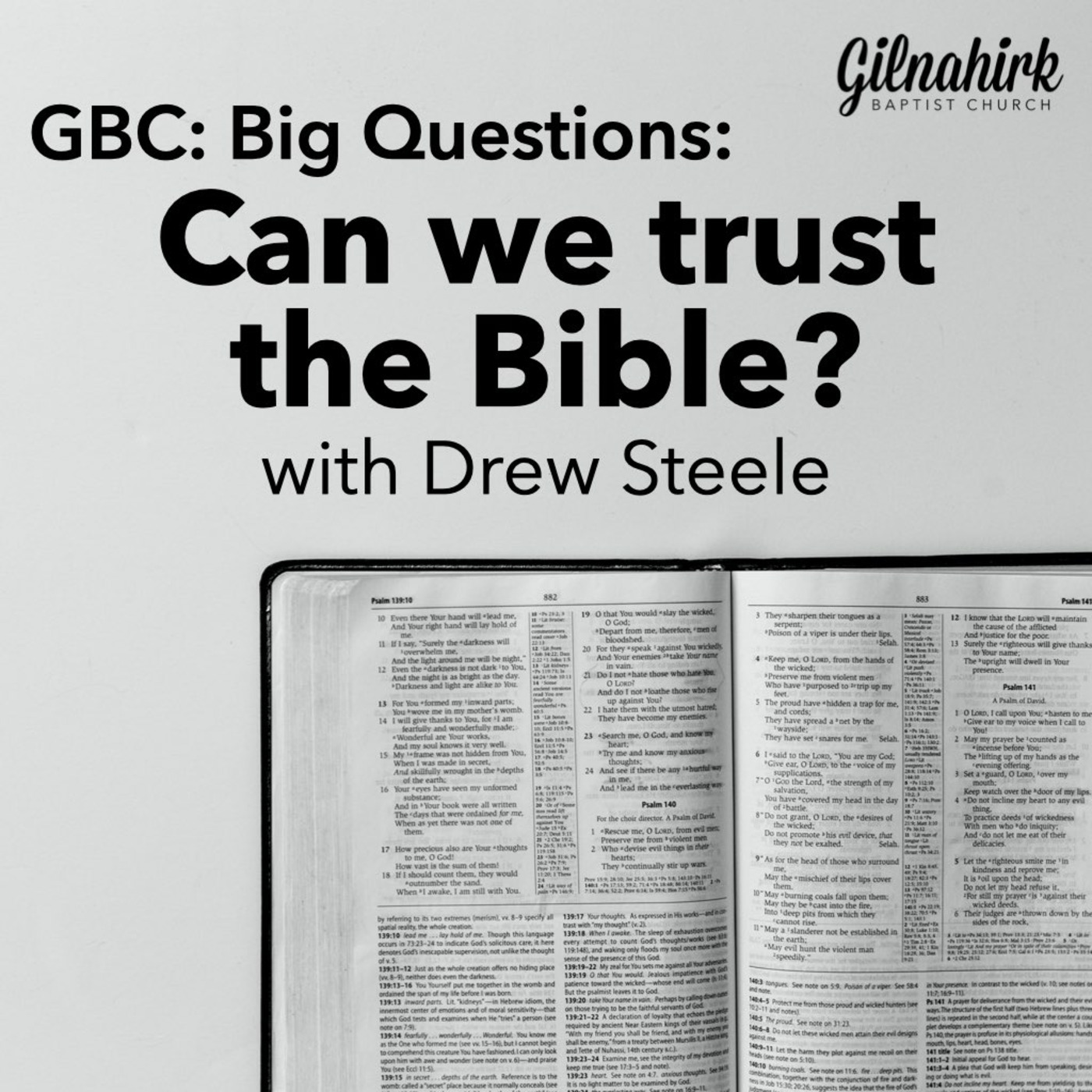 Big Questions #1 - Can we trust the Bible? episode artwork