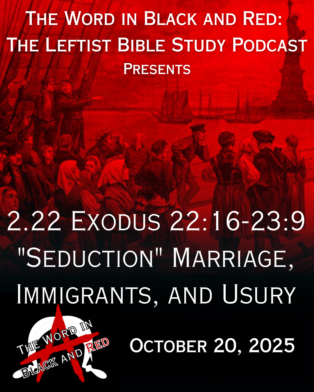 S 2.22 | Exodus 22:16-23:9 | "Seduction" Marriage, Immigrants, and Usury