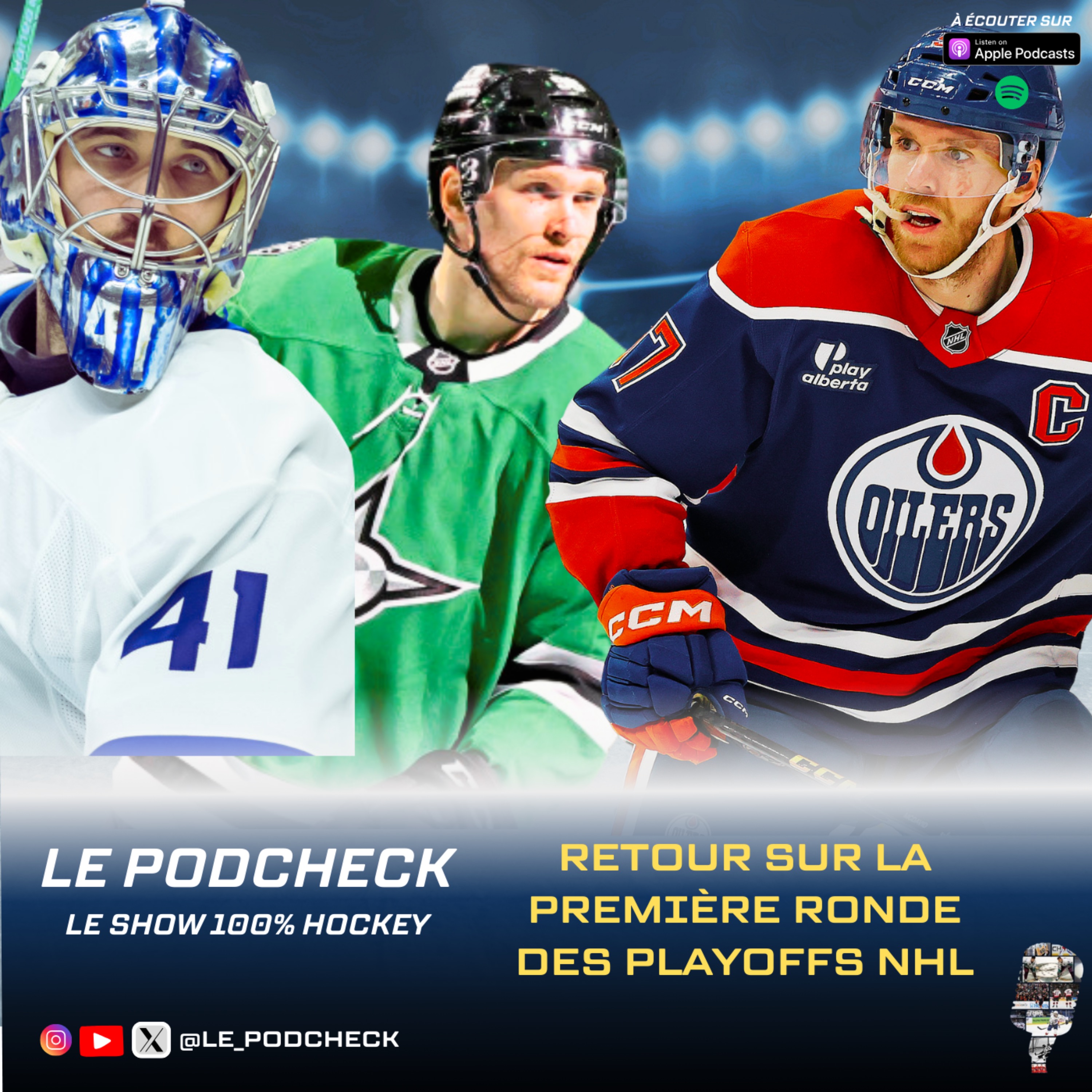 On débriefe la première ronde des playoffs NHL !