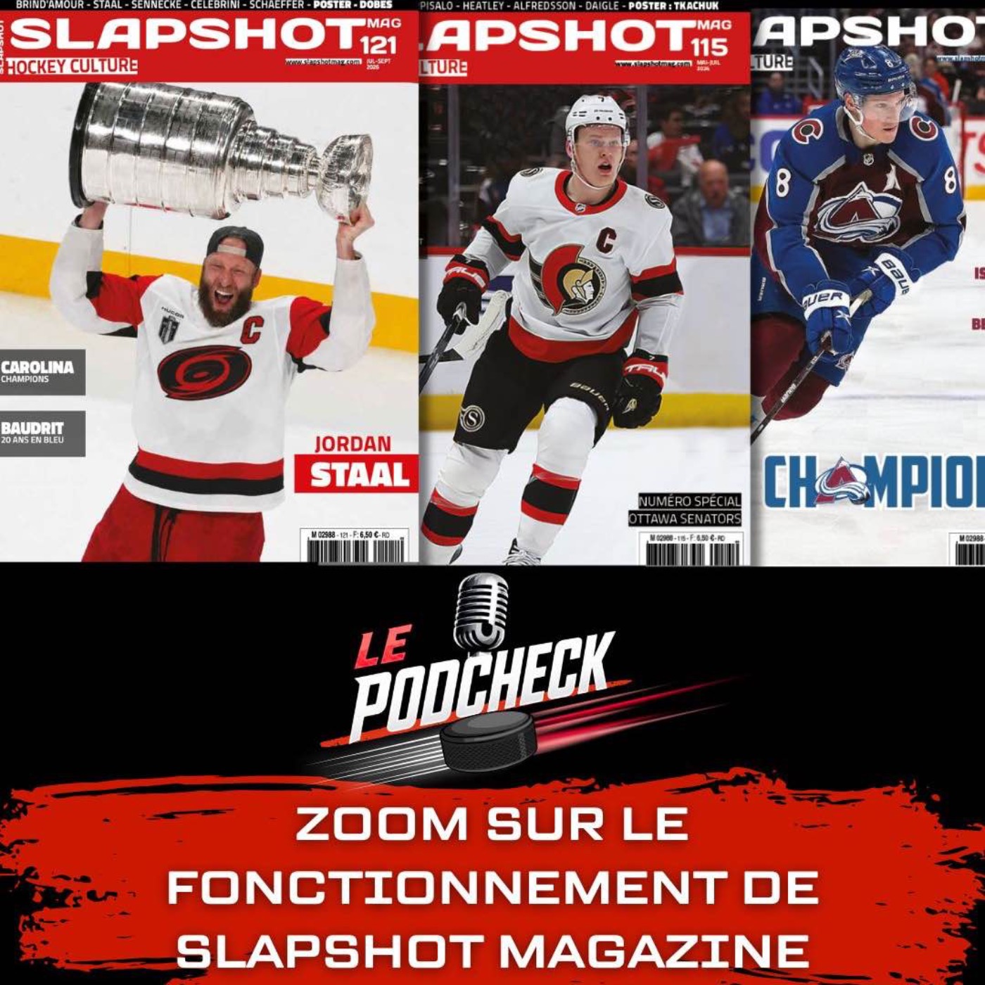 Zoom sur Slapshot Magazine et le fonctionnement d'un magazine de hockey episode artwork