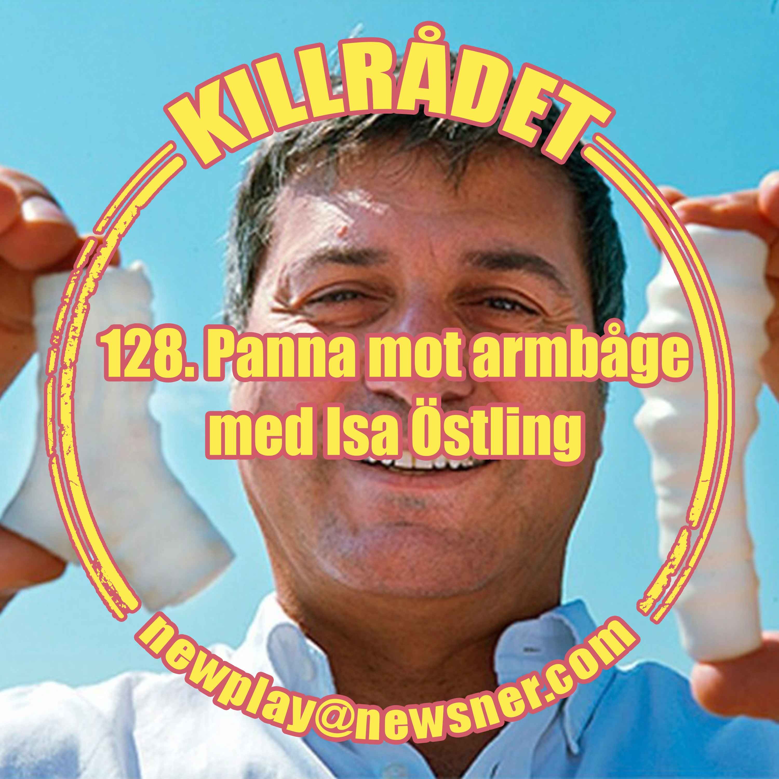 128. Panna mot armbåge med Isa Östling
