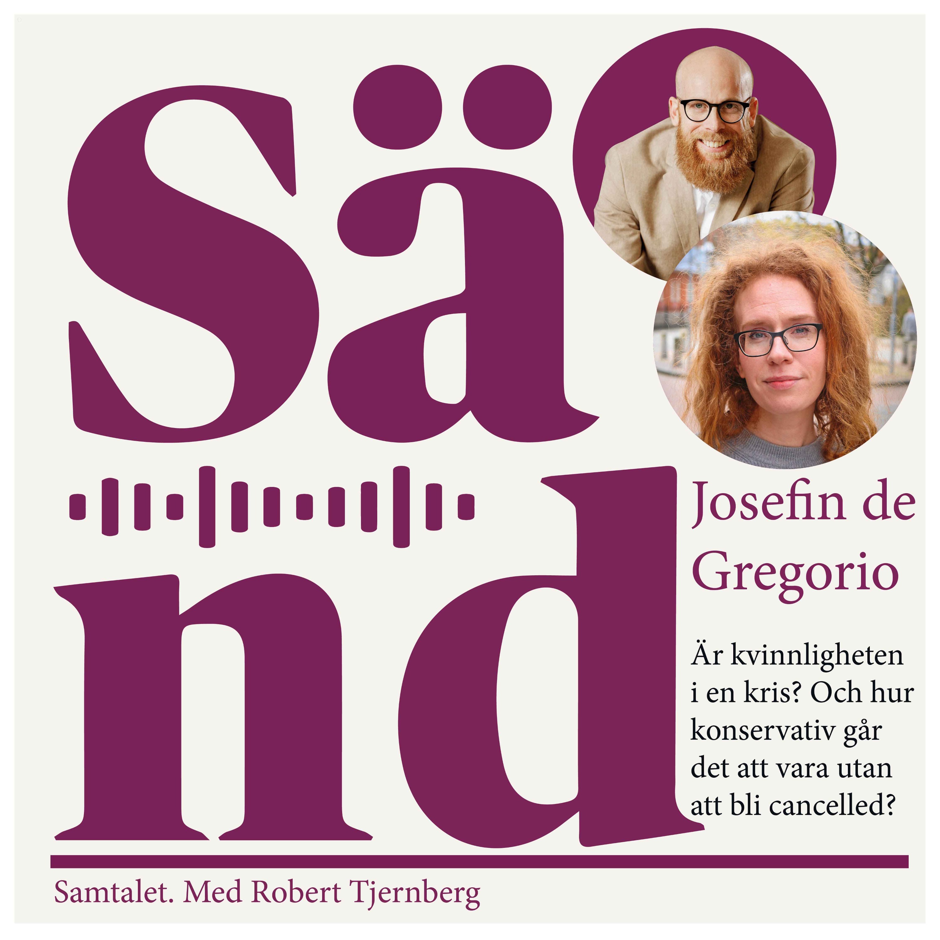 cover art for Ep 42: Är kvinnligheten i kris?, med Josefin de Gregorio