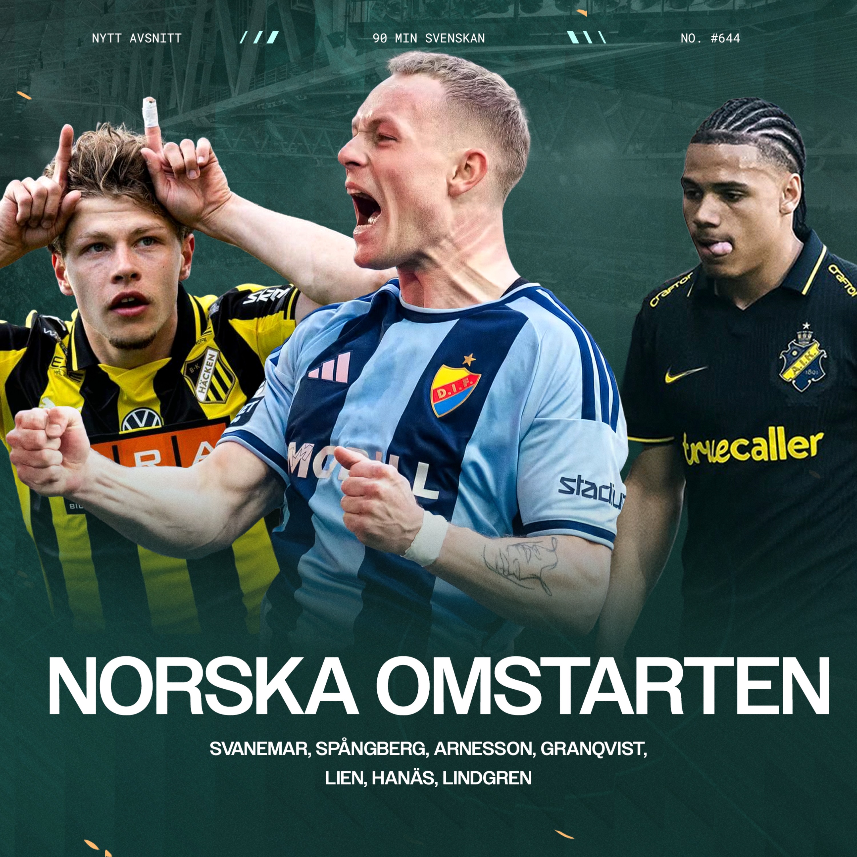 #644 Djurgårns vilda derbyglädje | Blåvitt och Bajen med varsin smäll?! episode artwork