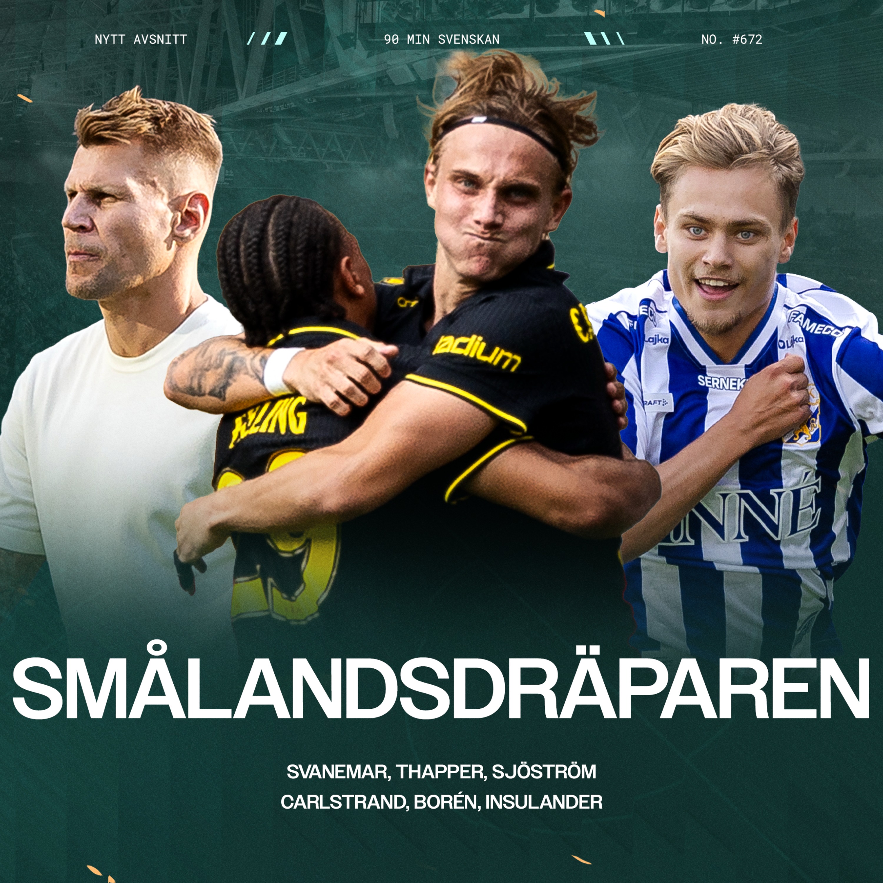 #672 Carlstrand gästar efter dubbeln i sin gamla stad | Borén om lyckan efter debutmålet!