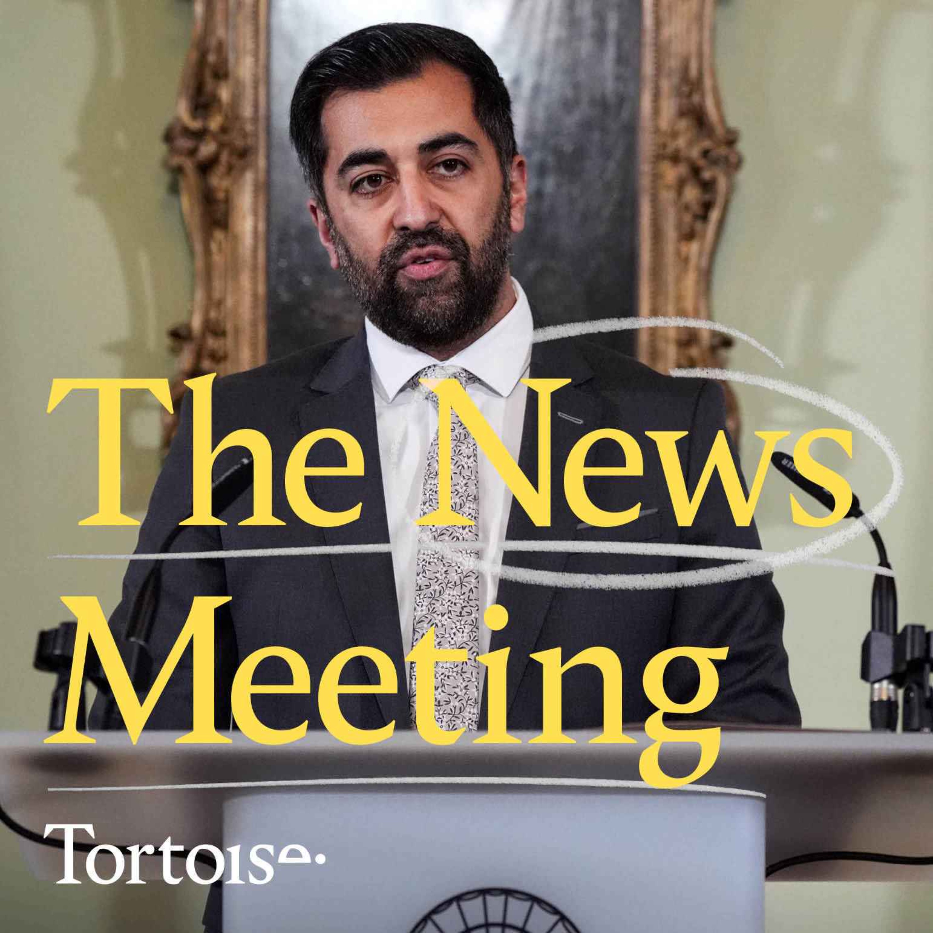 cover art for News Meeting: Humza Yousaf resigns as Scotland’s first minister and Macron’s warning