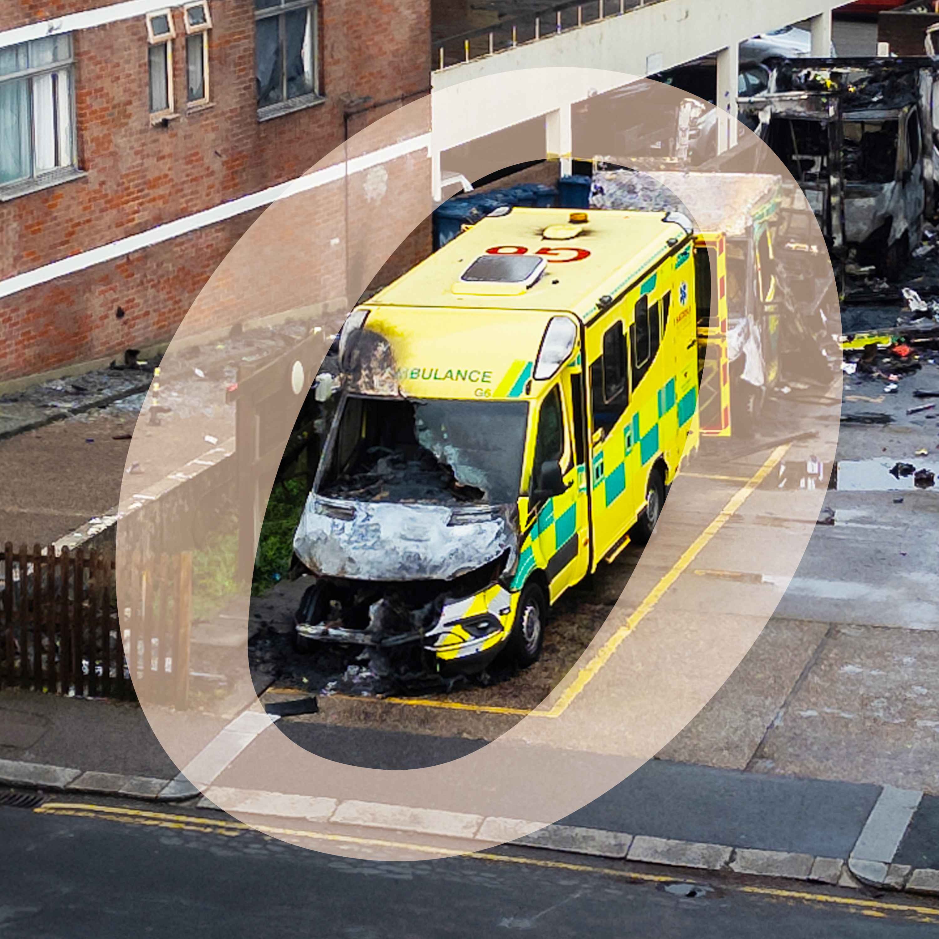 Who’s behind the arson attack on Jewish charity ambulances?