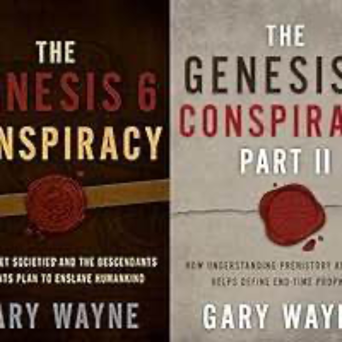 cover art for Genesis 6 Conspiracy and the Fae  with Gary Wayne