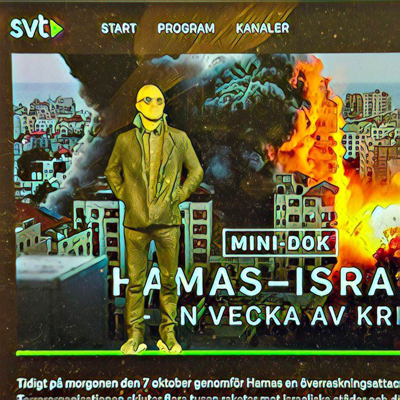 cover art for Hamas, SVT Play & Mörkrets hjärta