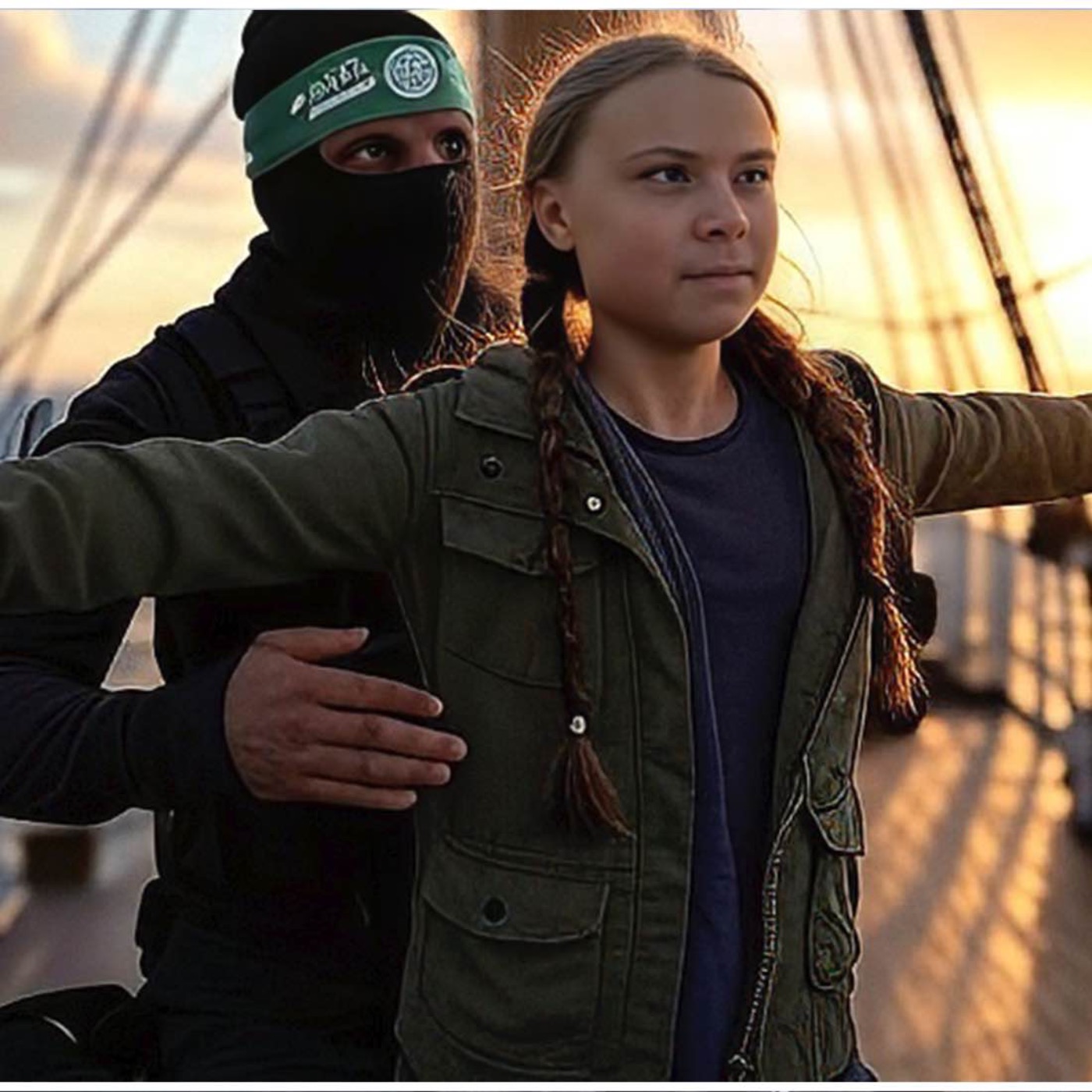 Greta Thunberg på lyxseglats för Freedom Flotilla – Svensk media deltar
