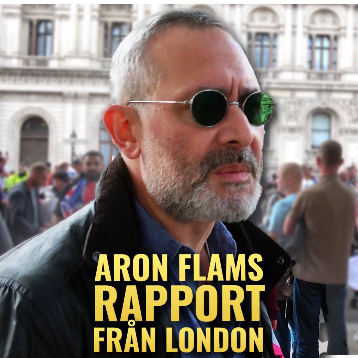 Demonstration för yttrandefrihet i London