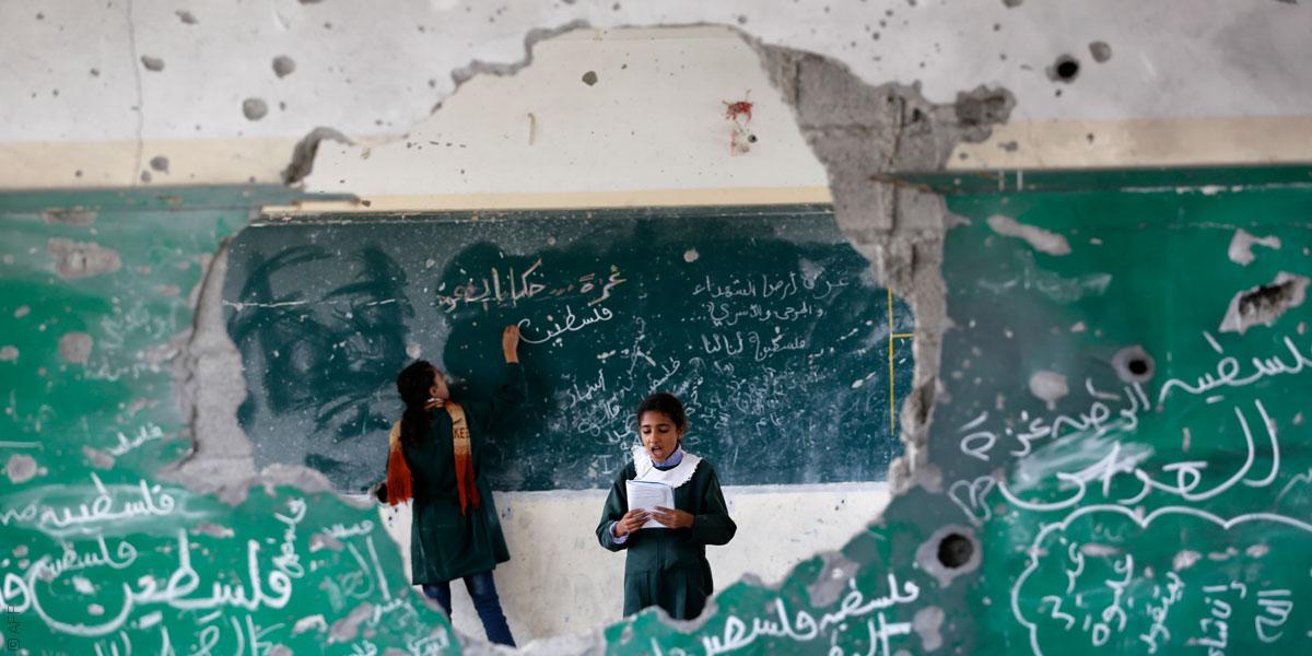 Education Under Siege: Protecting Learning in Palestine, Myanmar and Beyond