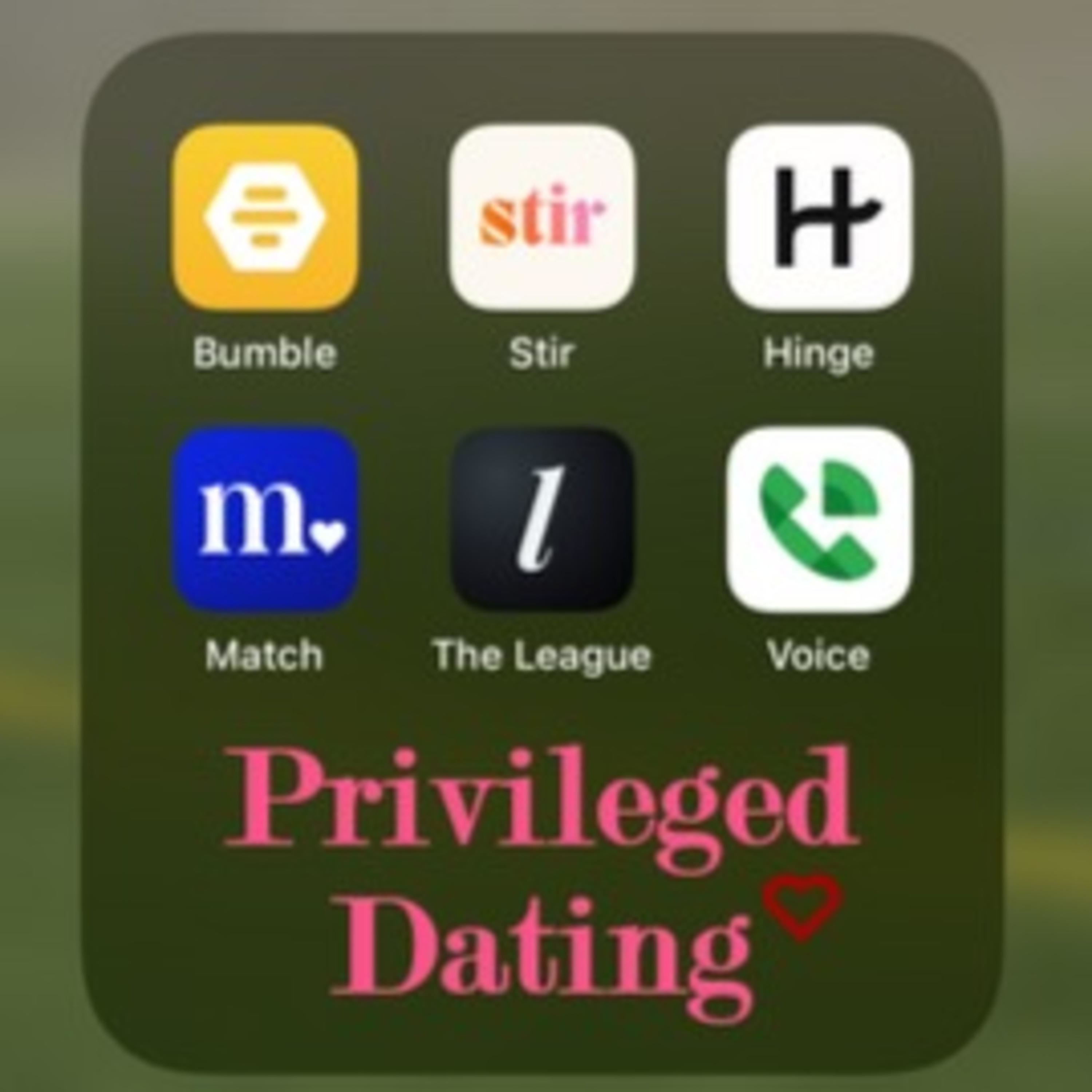 Privileged Dating podcast artwork