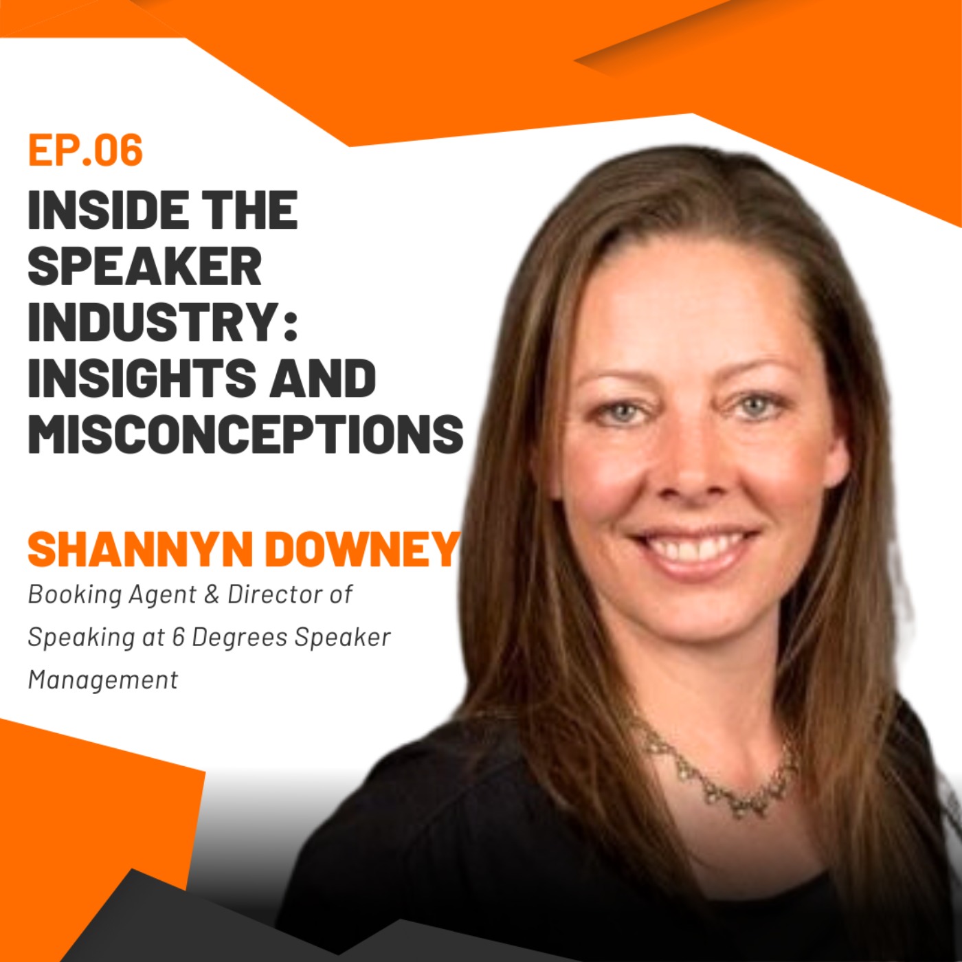 cover art for #6 Inside the Speaker Industry: Insights and Misconceptions with Shannyn Downey