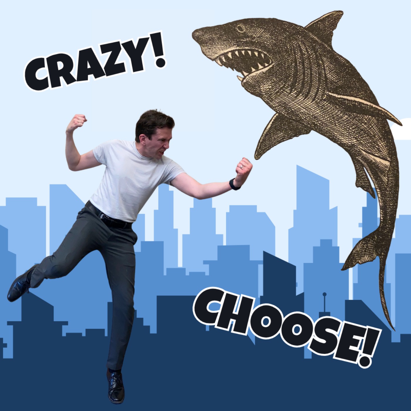 45--"You Are a Shark" by Edward Packard (Choose Your Own Adventure) episode artwork