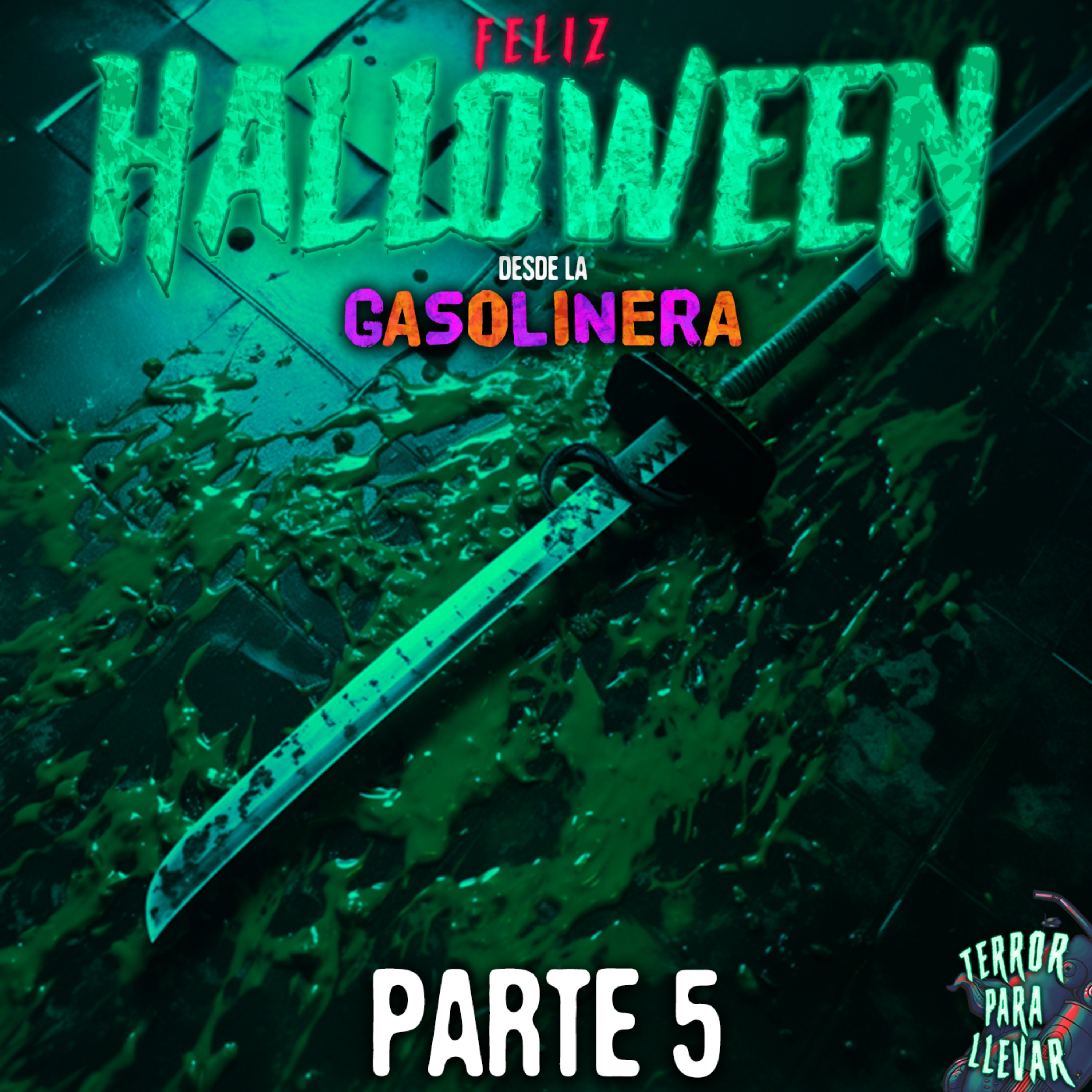 cover art for Feliz Halloween desde la Gasolinera - Parte 5 | Creepypasta