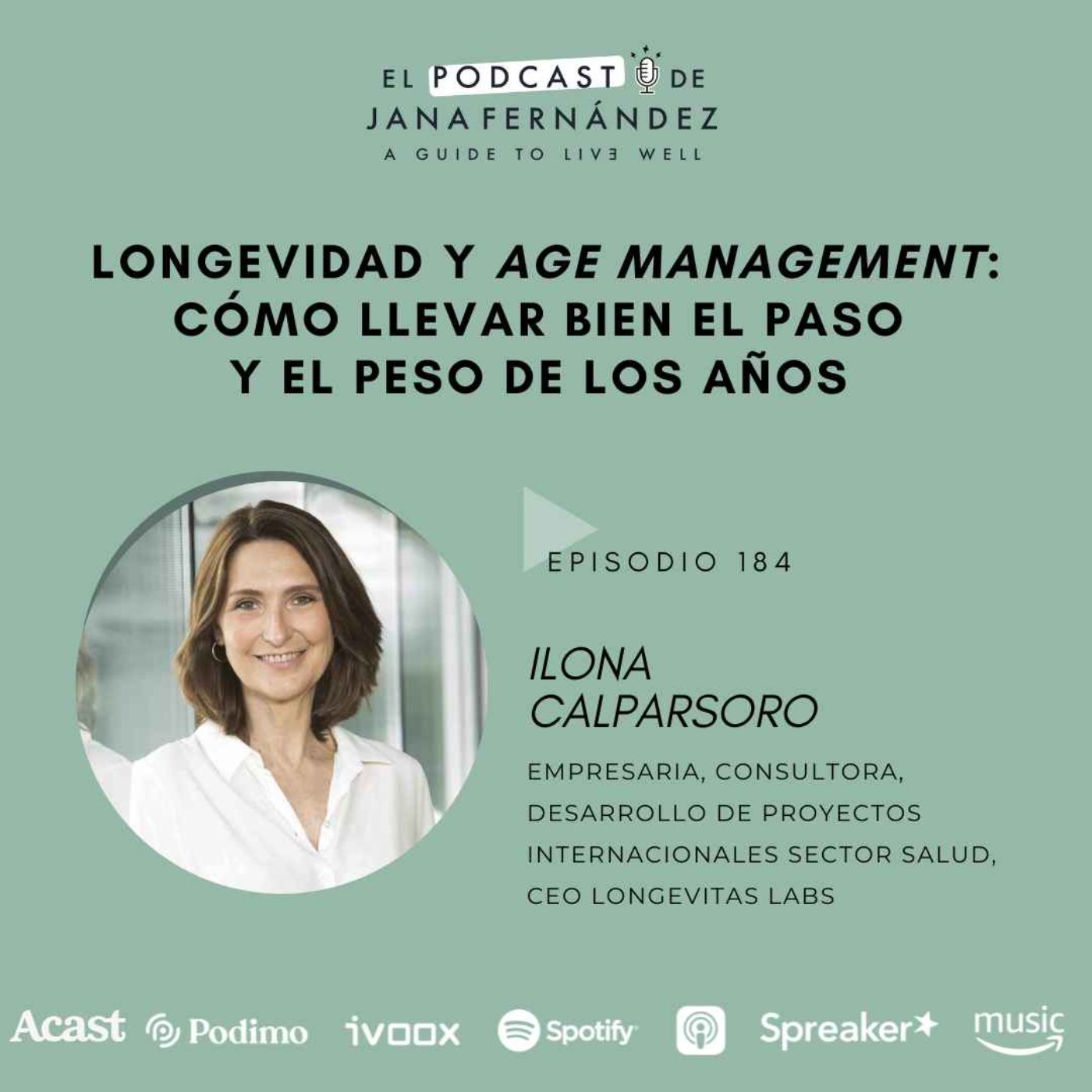 Longevidad y 'age management', con Ilona Calparsoro