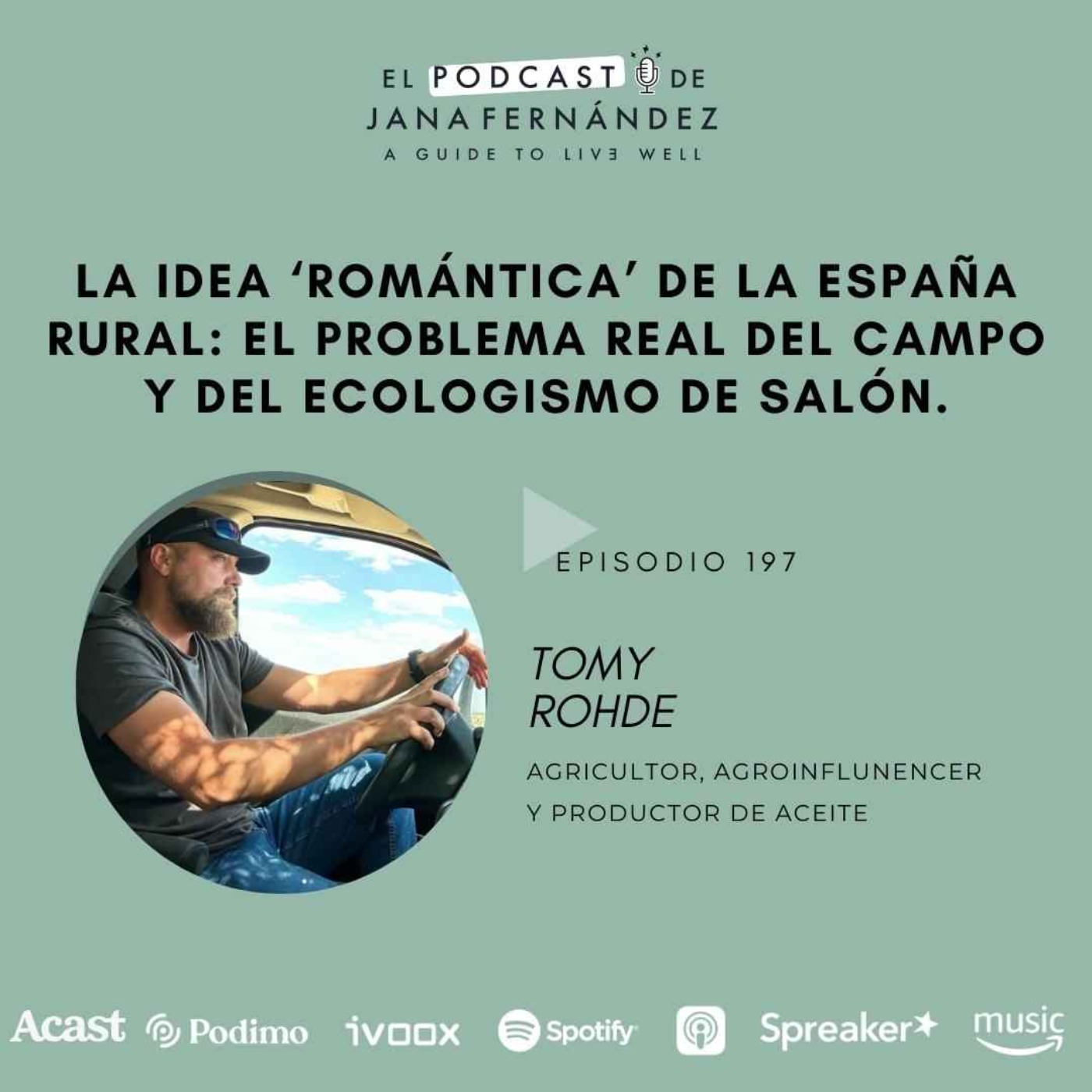 cover art for La idea 'romántica' de la España rural, con Tomy Rohde