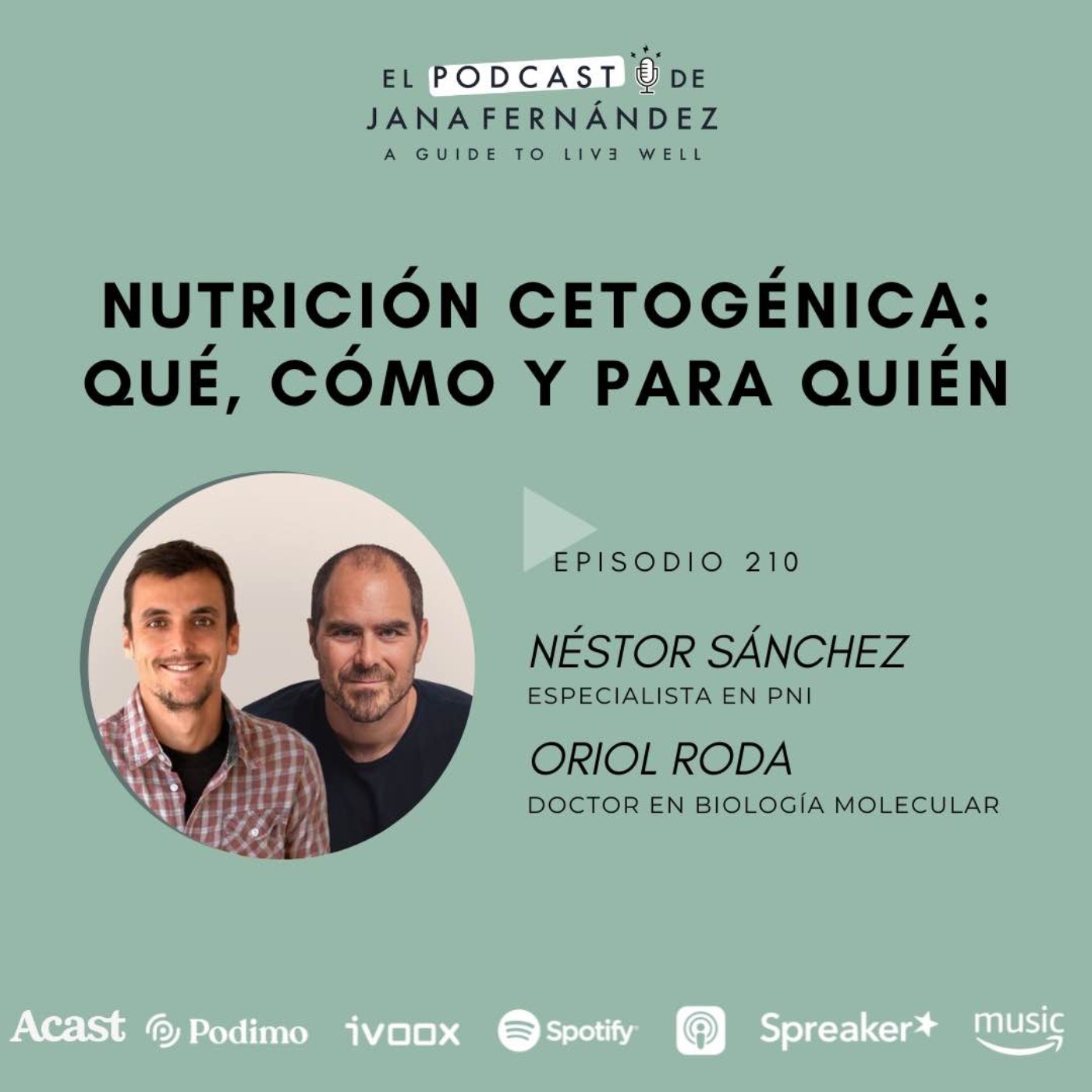 cover art for Nutrición cetogénica: qué, cómo y para quién, con Néstor Sánchez y Oriol Roda