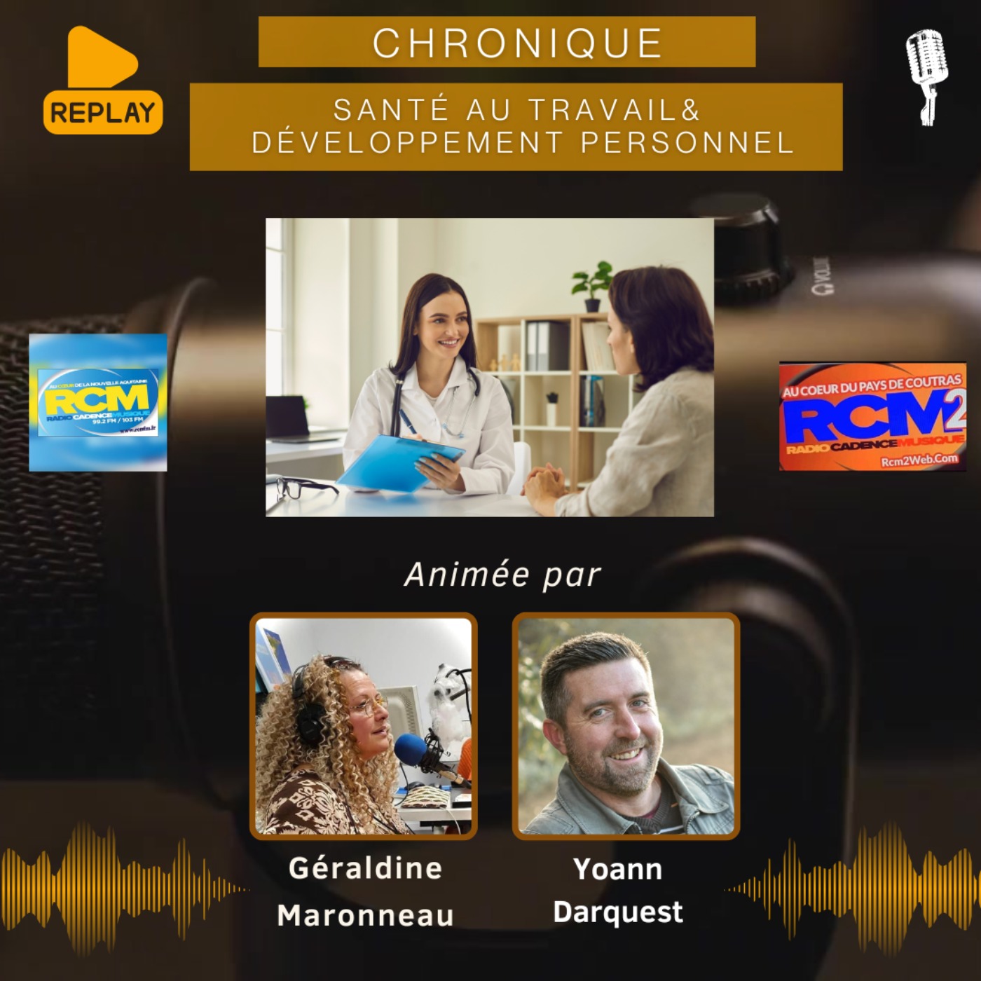 Santé au travail et développement personnel – chronique sur RCM2 – Yoann Darquest