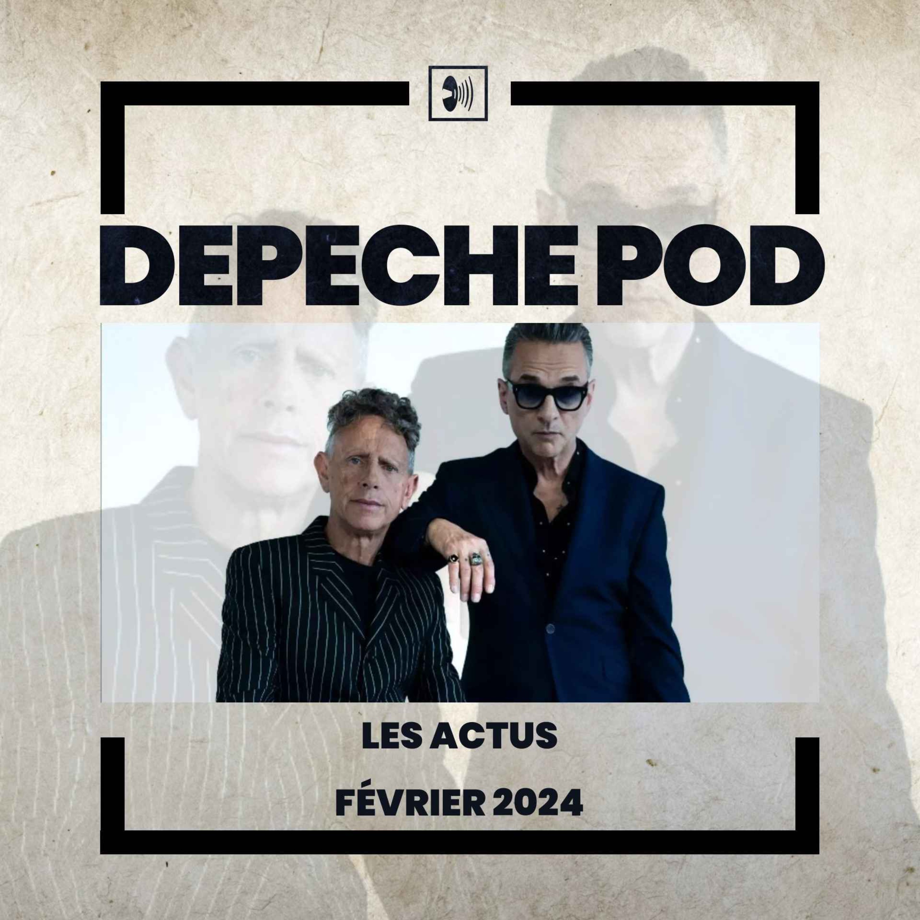 cover art for Les actualités de Depeche Mode : Février 2024