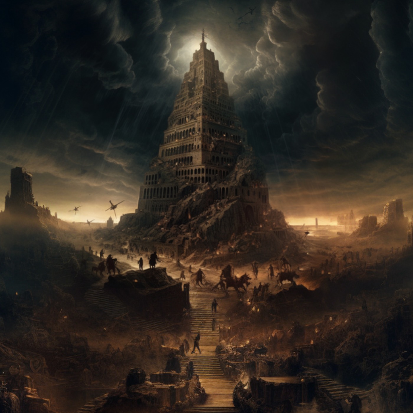 cover art for The Destruction of the Tower of Babel - Part 2