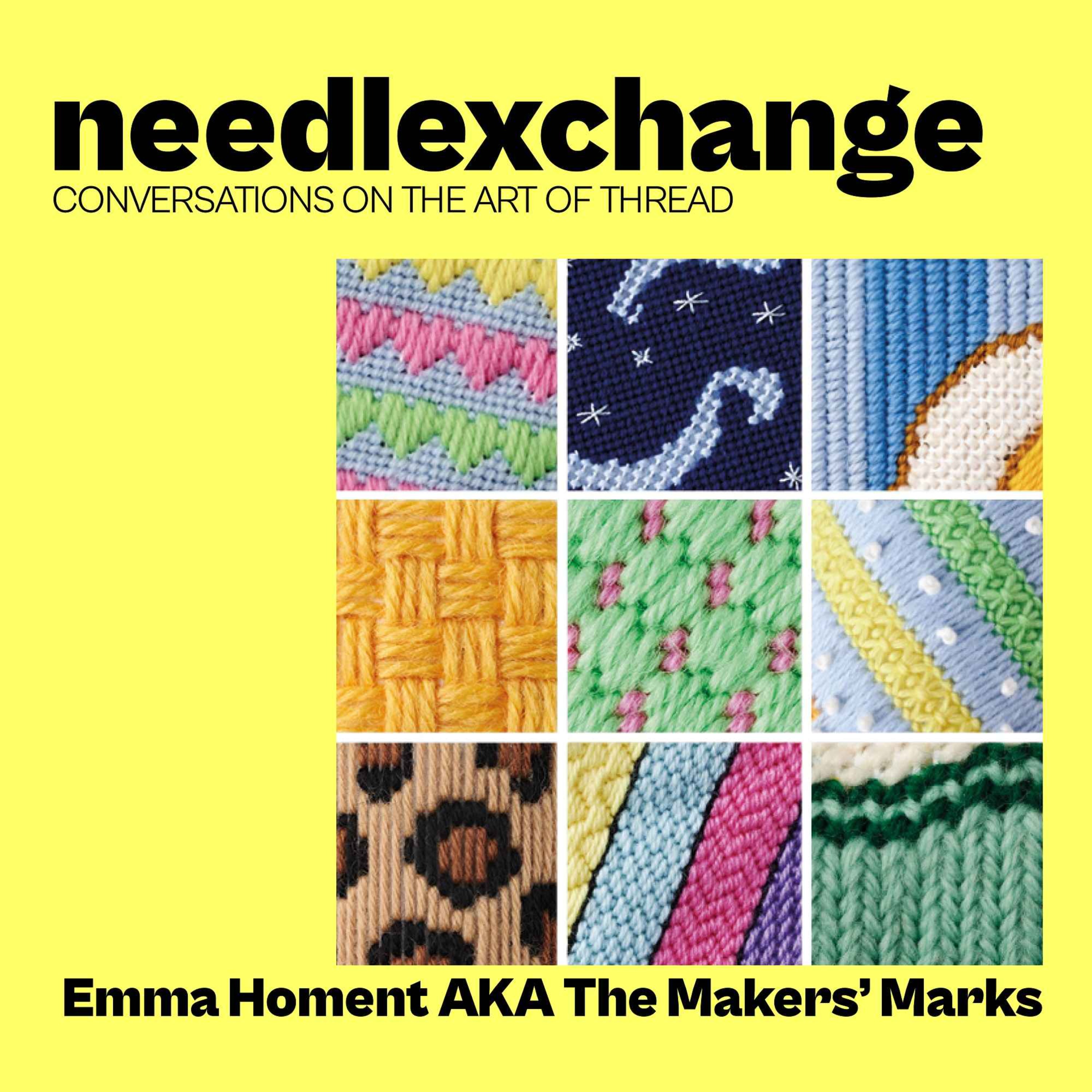 Emma Homent AKA The Makers' Marks | Decorative Needlepoint [NX003]