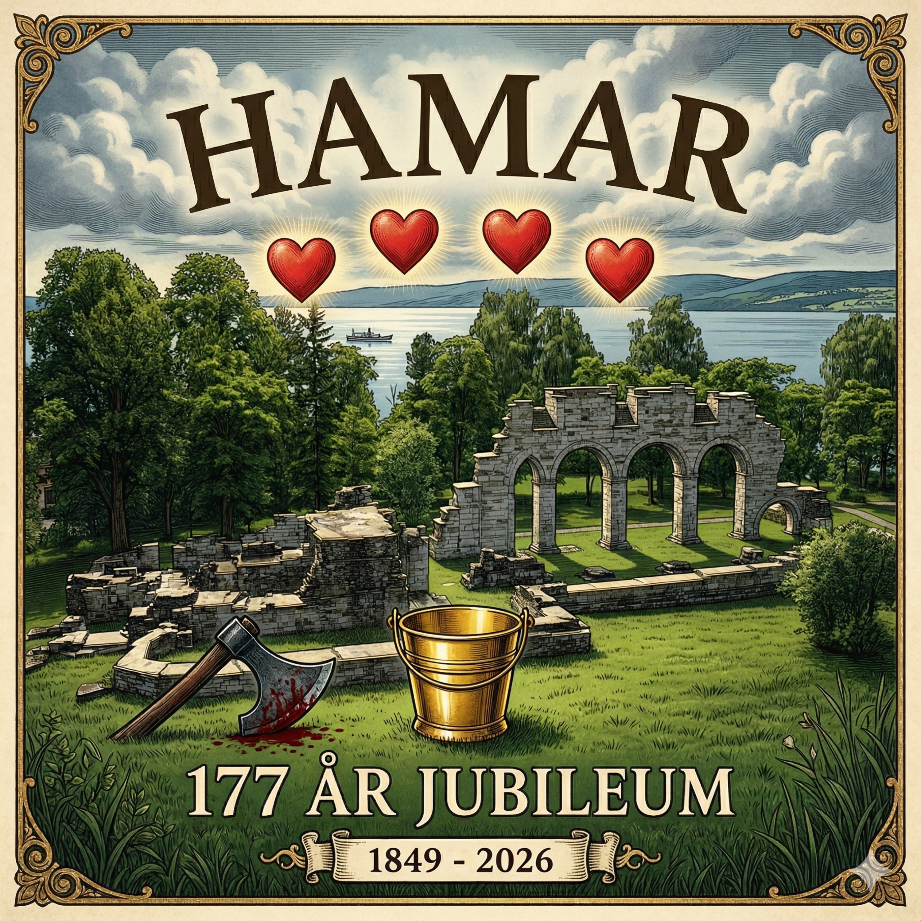 BYEN VÅR: Hamar 177 år episode artwork