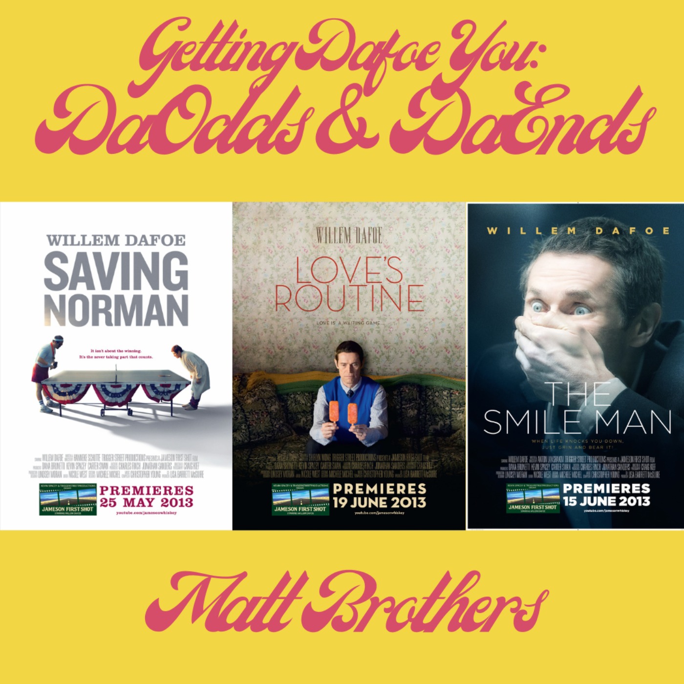 Getting Dafoe You - A Willem Dafoe Podcast