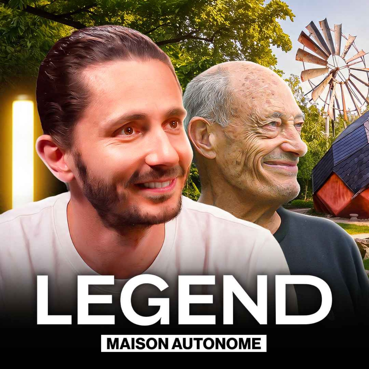 LEGEND - IL VIT DANS UNE MAISON AUTONOME À 100 % ET NE PAIE PLUS AUCUNE FACTURE DEPUIS 40 ANS