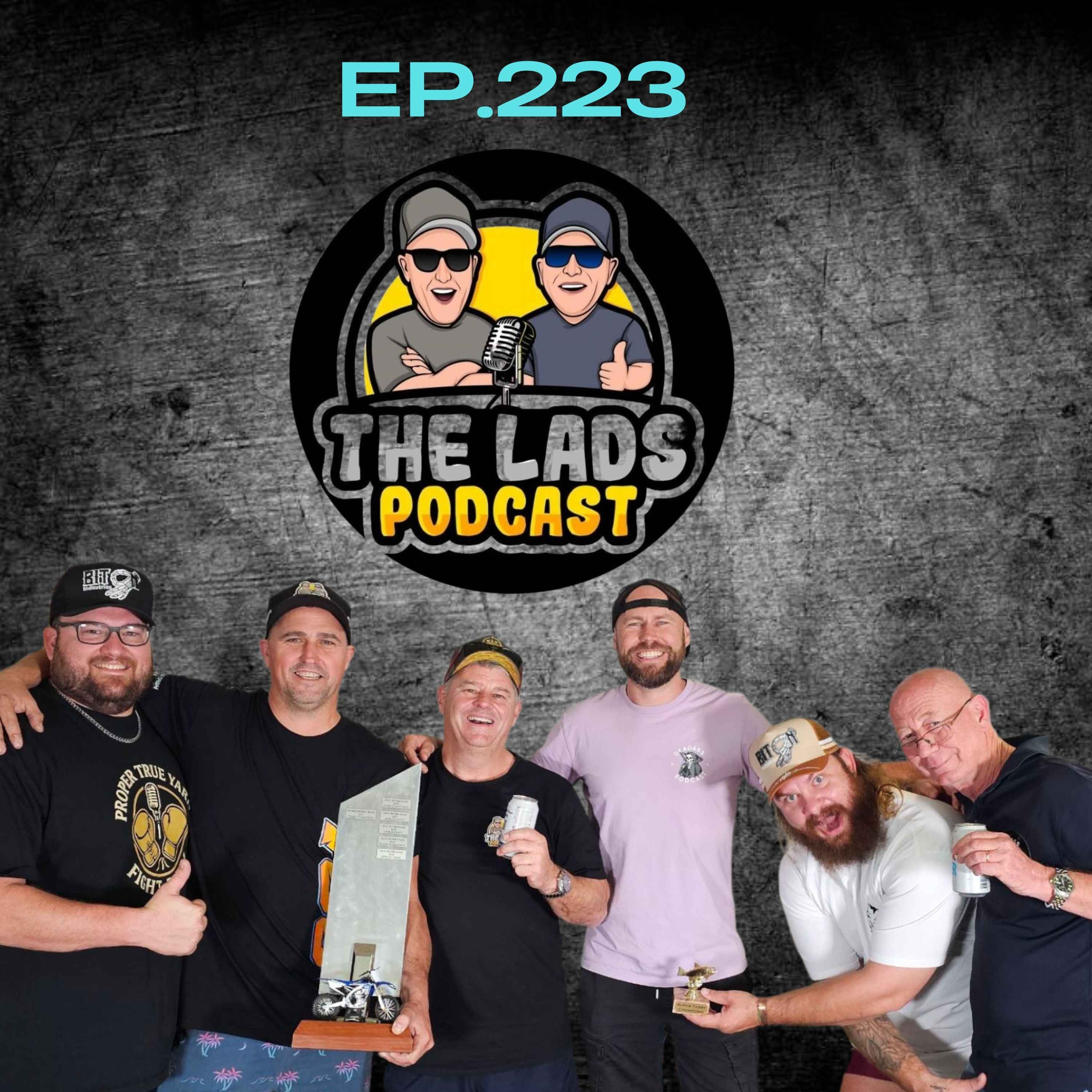 Ep.223 - Stiffy and Barney from The Lads Podcast