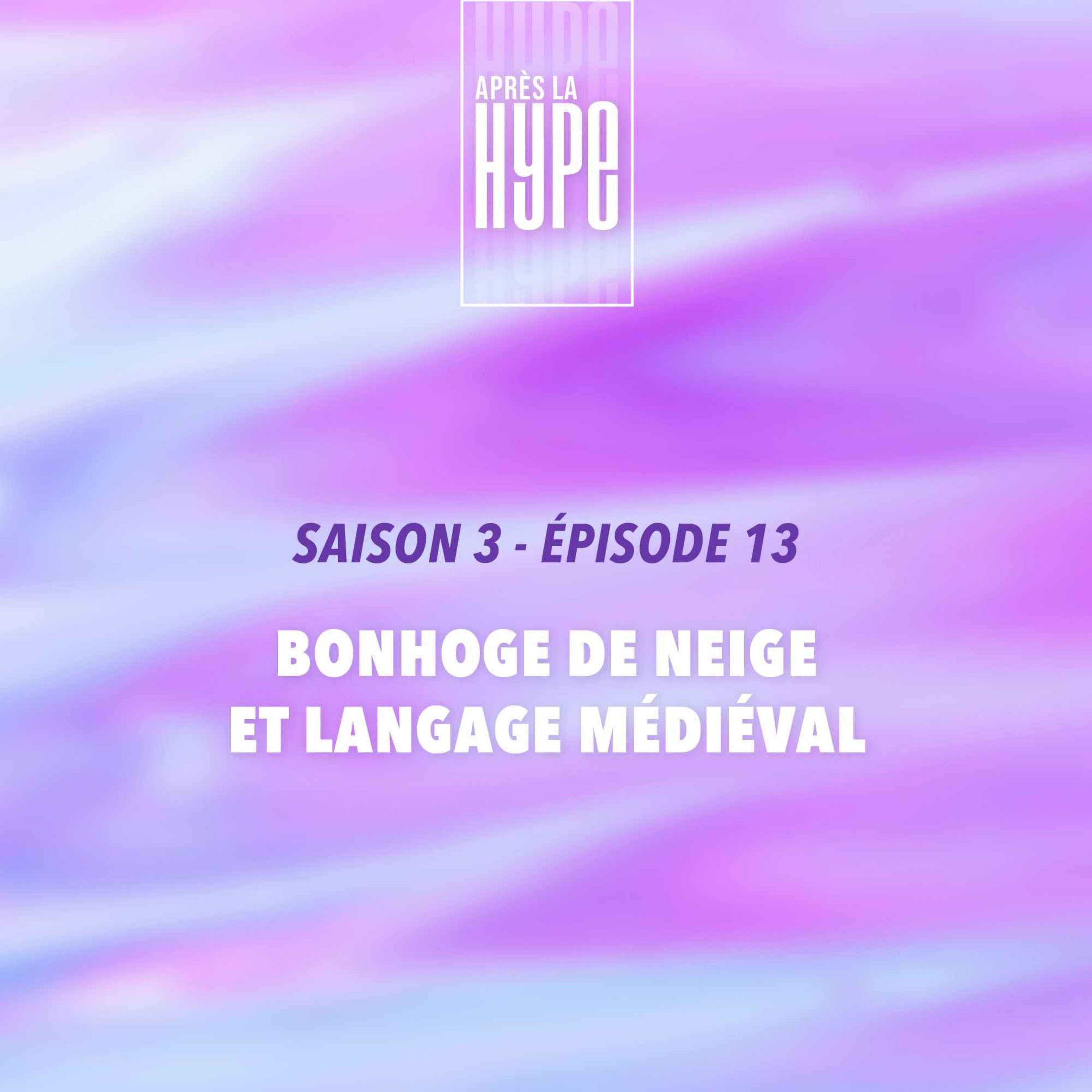 Bonhoge de neige et language médiéval episode artwork