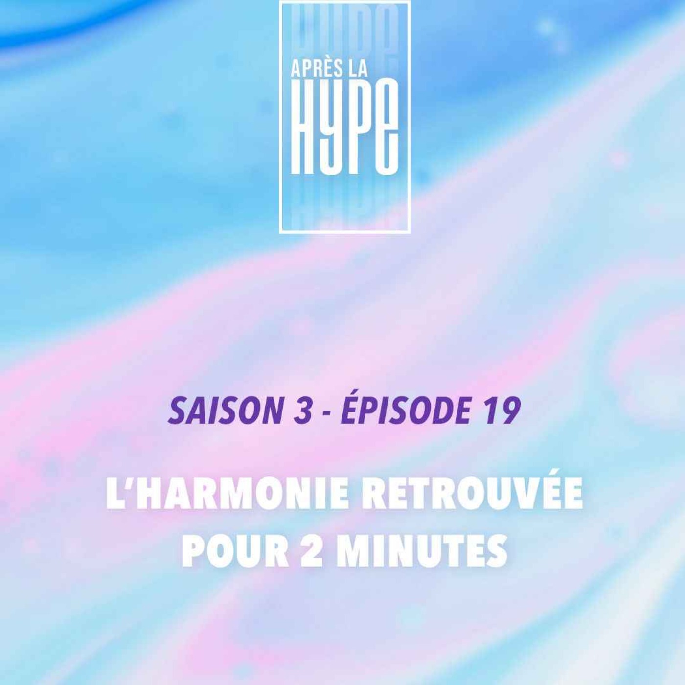 L'harmonie retrouvée pour 2 minutes