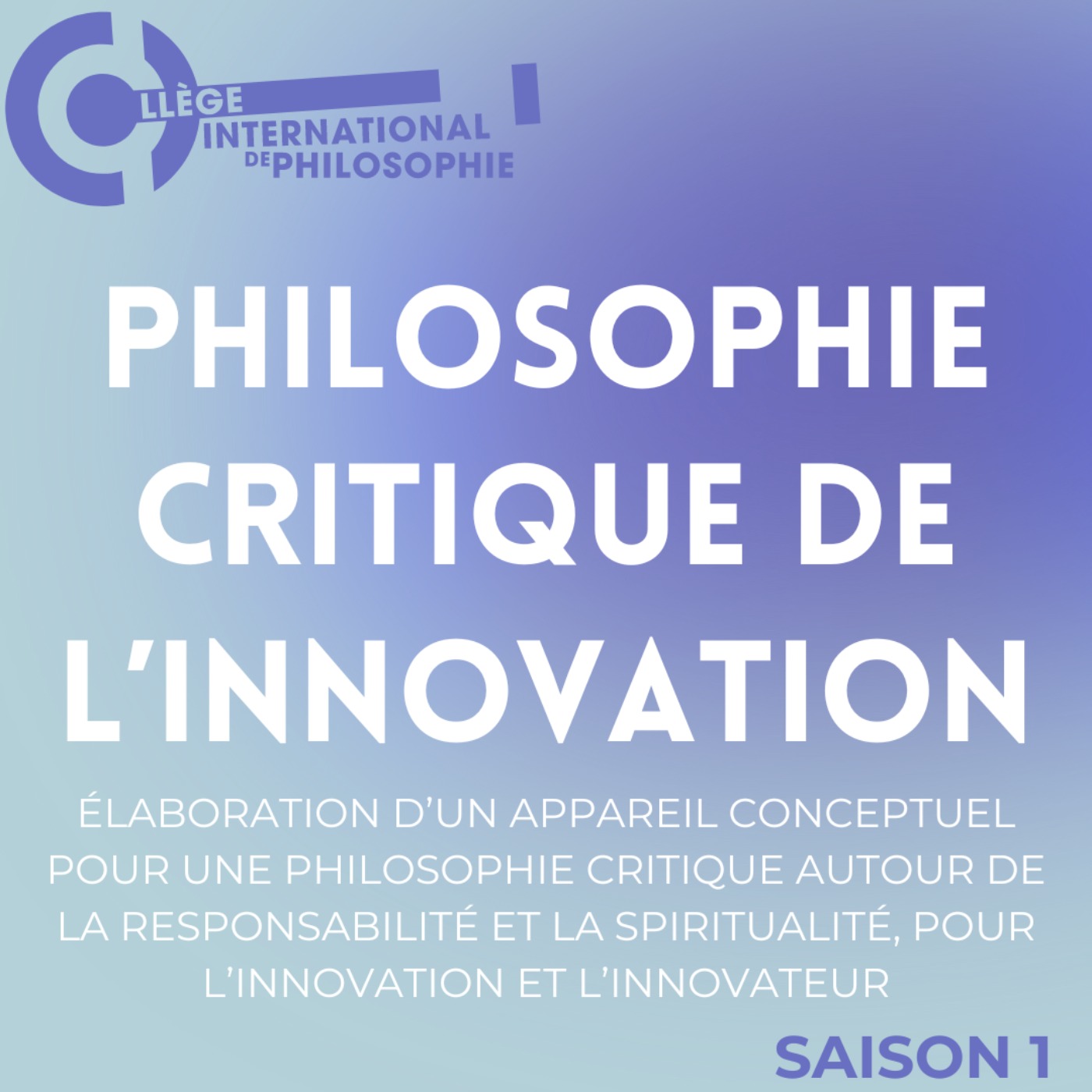 Élaboration d’un appareil conceptuel pour une philosophie critique autour de la responsabilité et la spiritualité pour l’innovation et l’innovateur